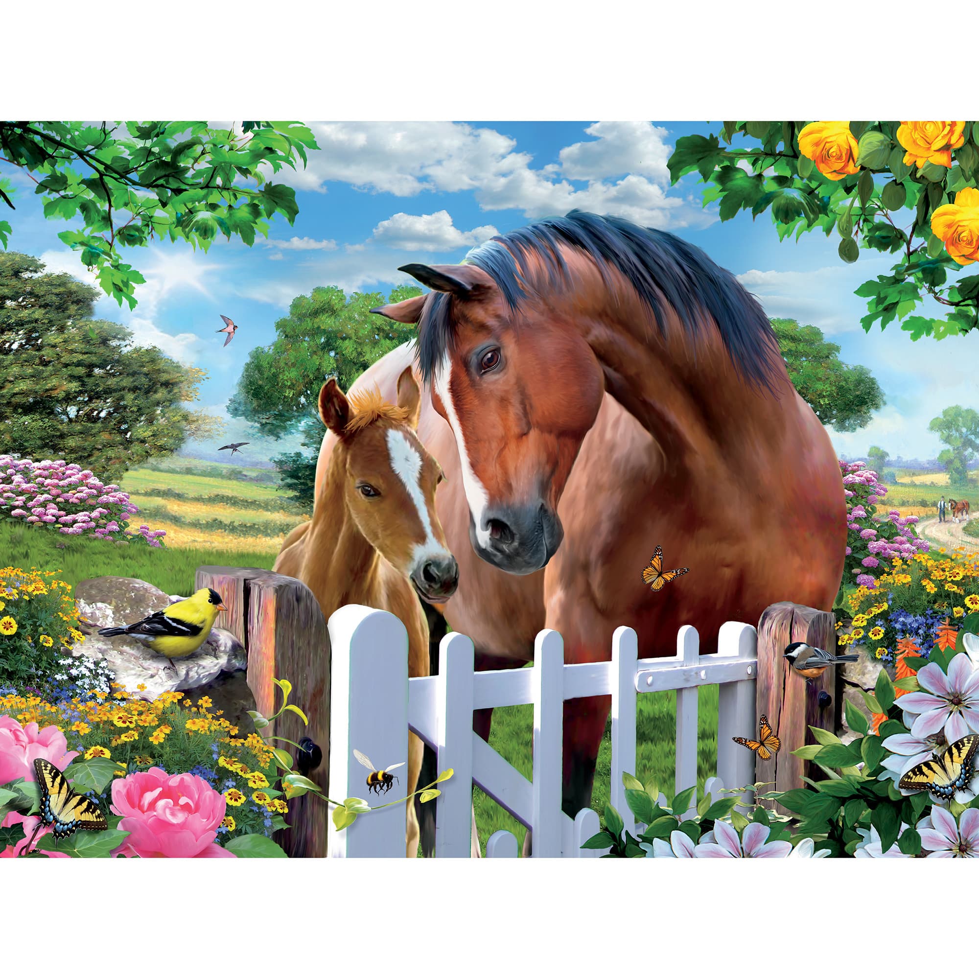 Assorted Animals 550-Piece Jigsaw Puzzle