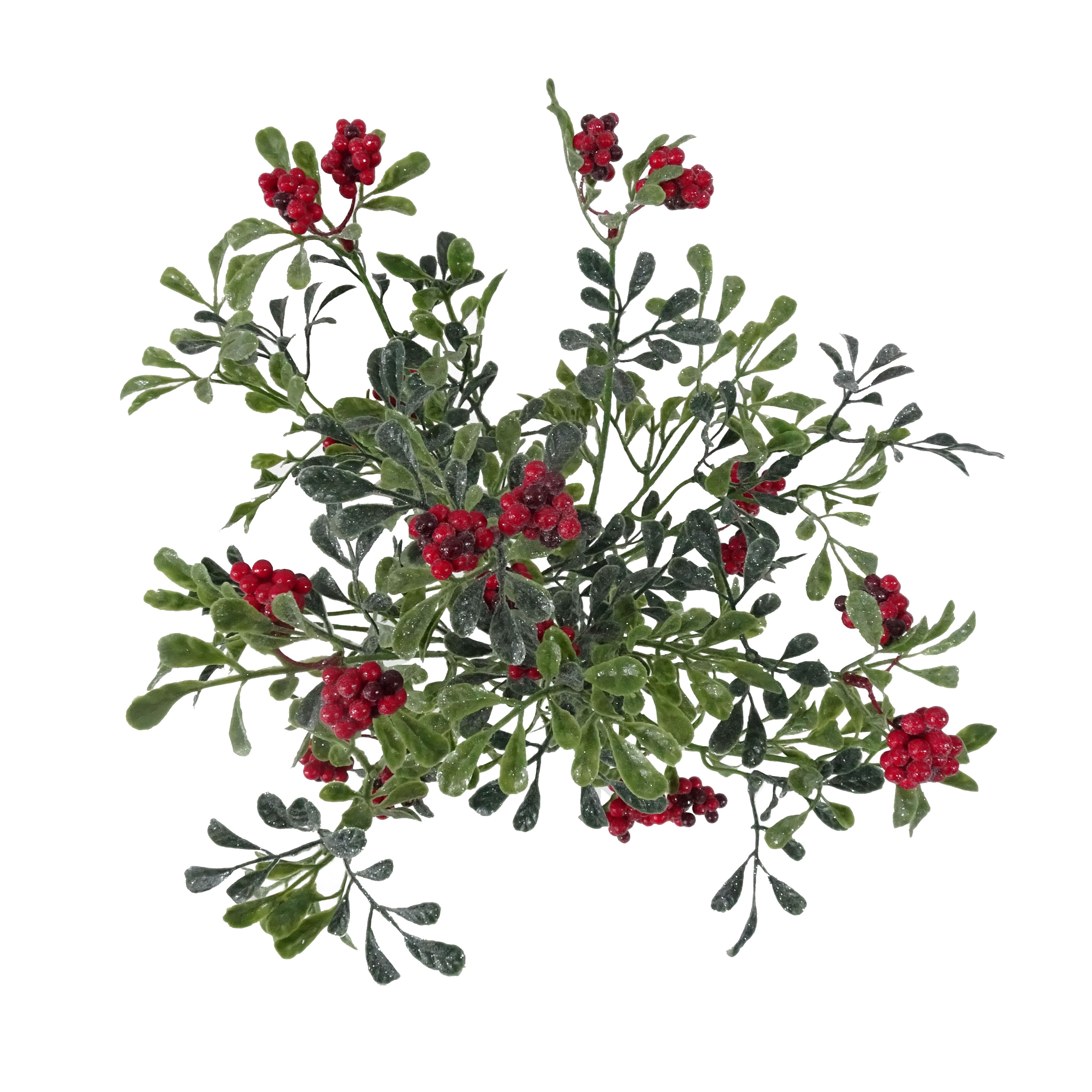 18&#x22; Mistletoe &#x26; Red Berry Bush by Ashland&#xAE;