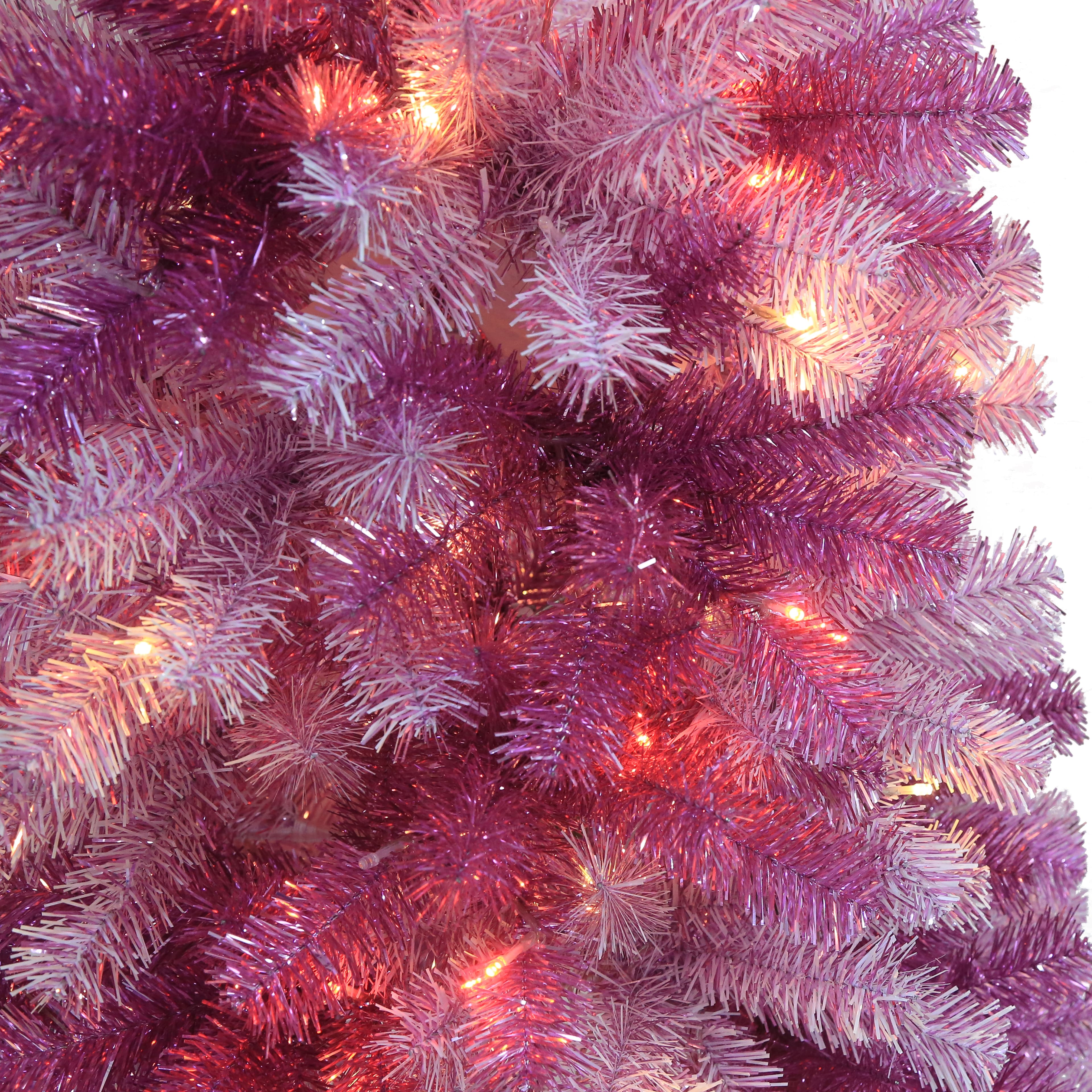 5ft. Pre-Lit Peppermint Pine Artificial Christmas Tree, Warm White LED Lights by Ashland&#xAE;