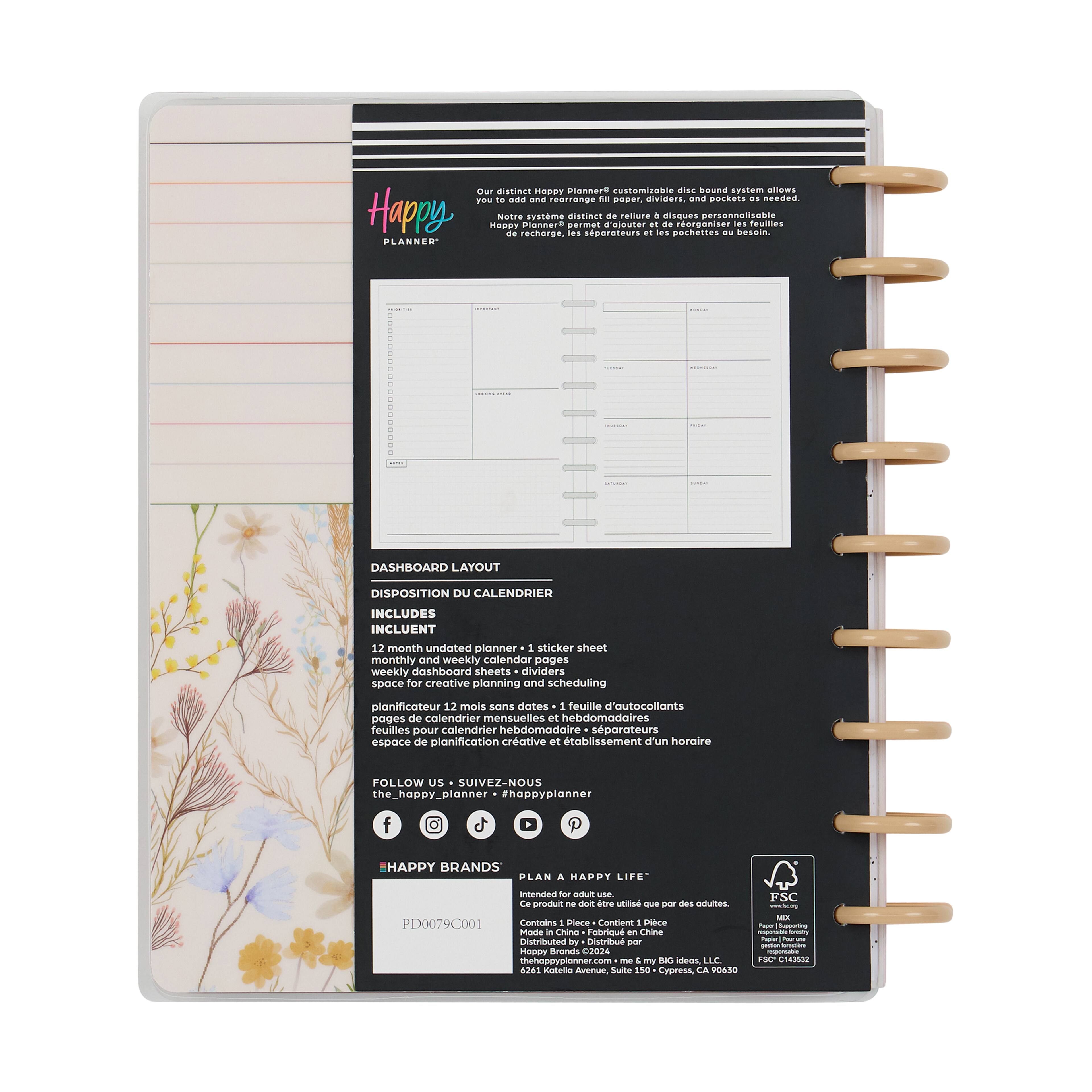 The Classic Happy Planner&#xAE; Spring Fields