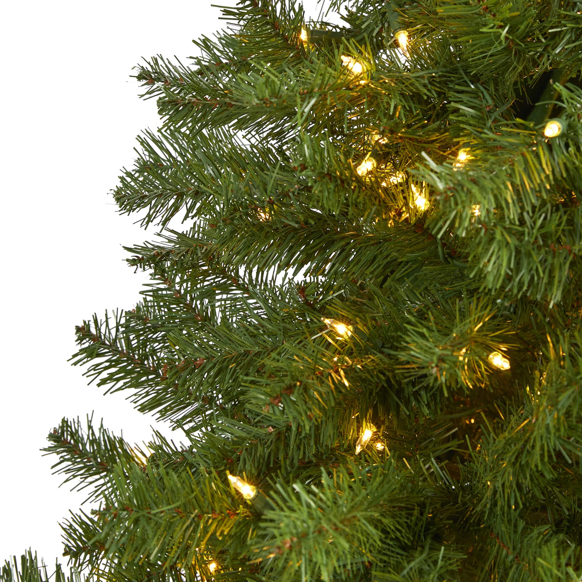 7ft. Pre-Lit Springfield Artificial Christmas Tree, Clear LED Lights