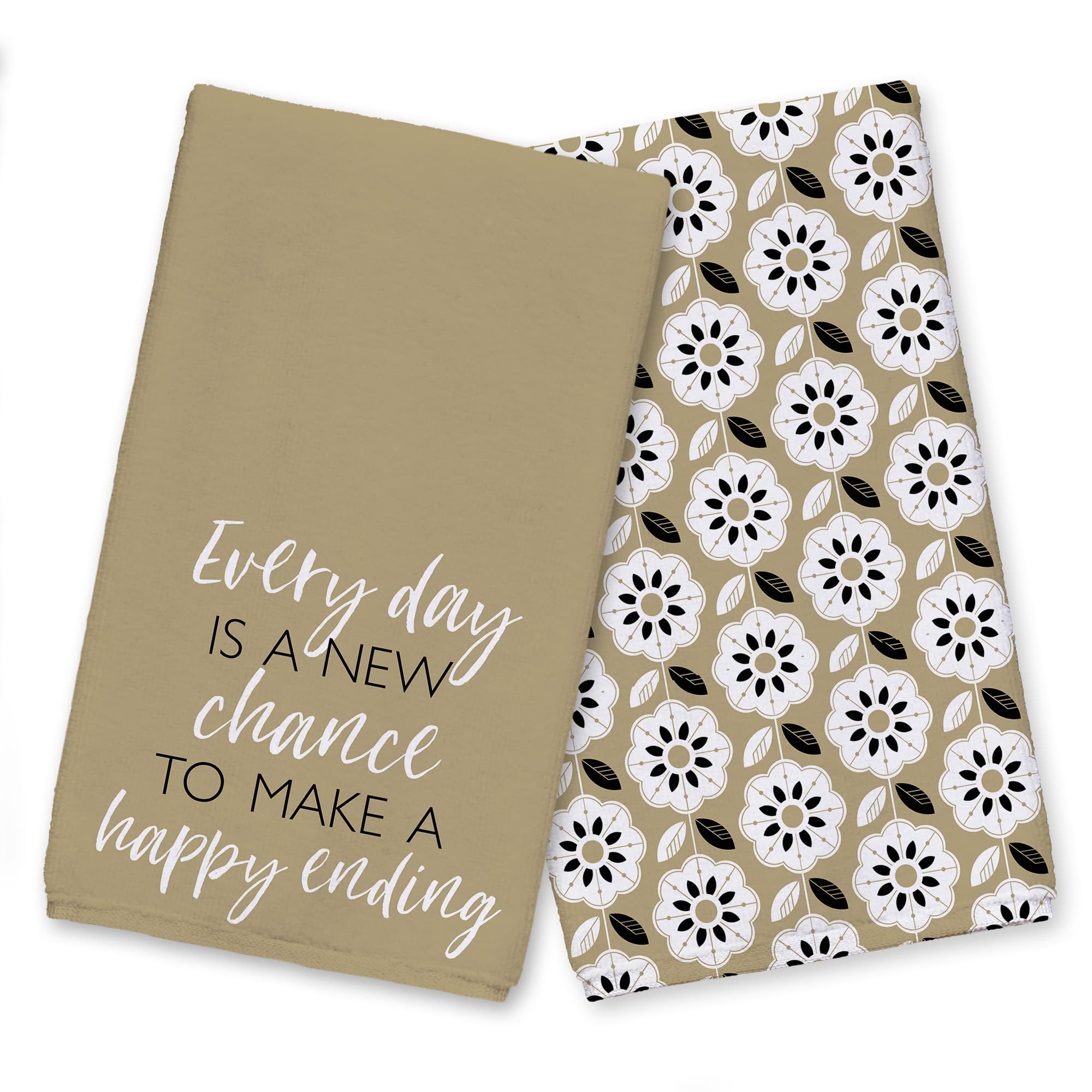 Every Day is a New Chance 16" x 25" Tea Towel Set of 2