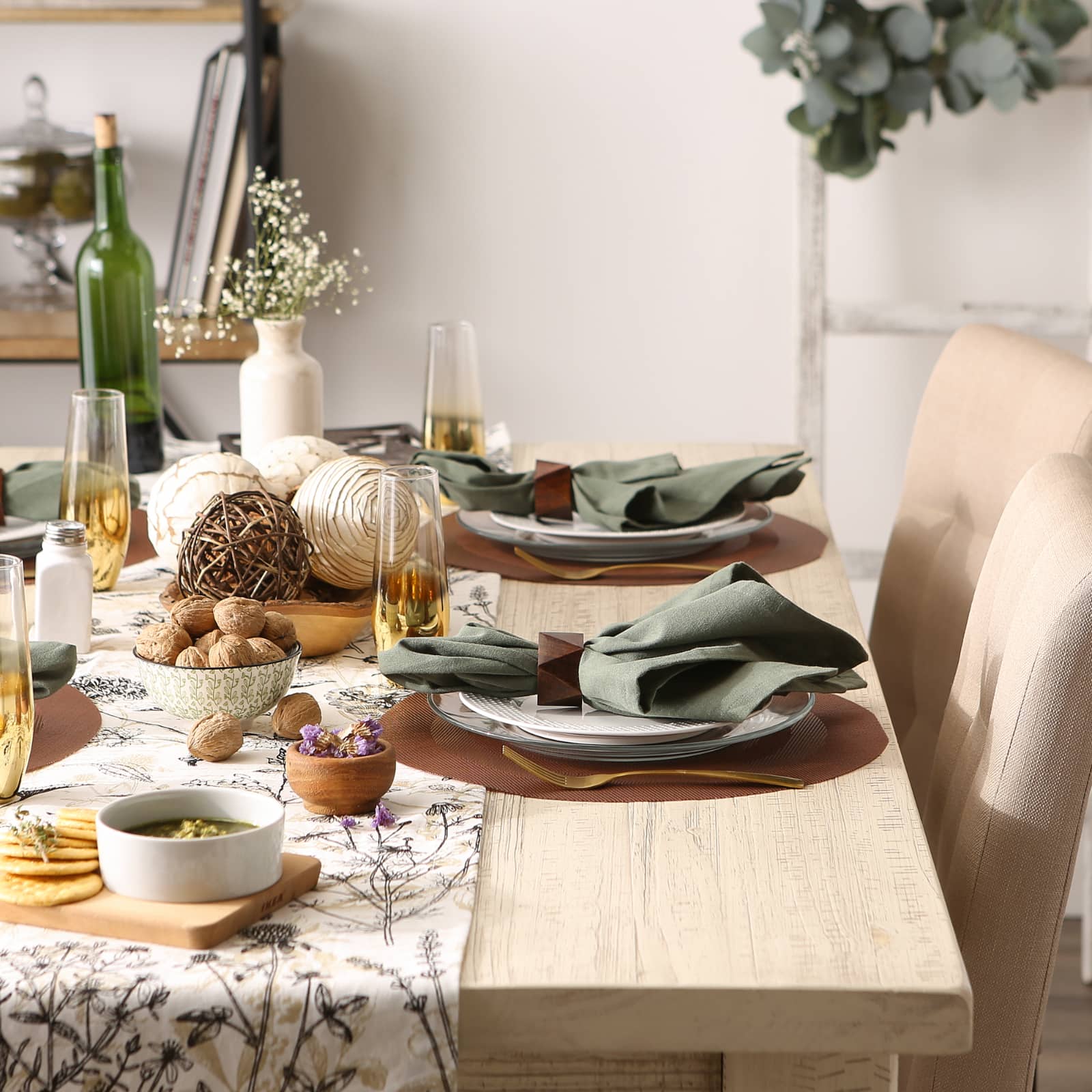 DII&#xAE; Round Double Frame Placemats, 6ct.