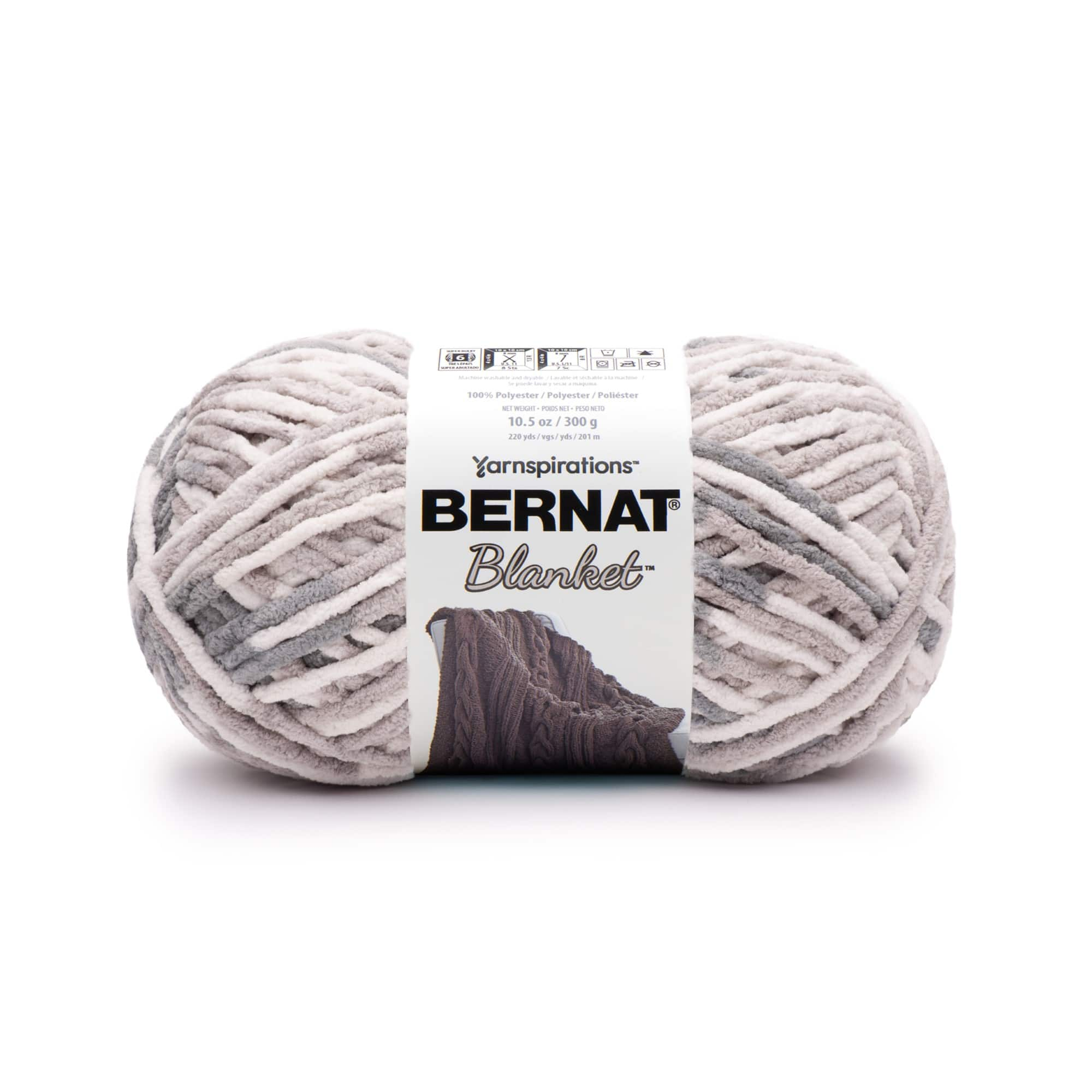 Bernat Blanket Big Yarn in Bold Gray | 10.5 | Michaels