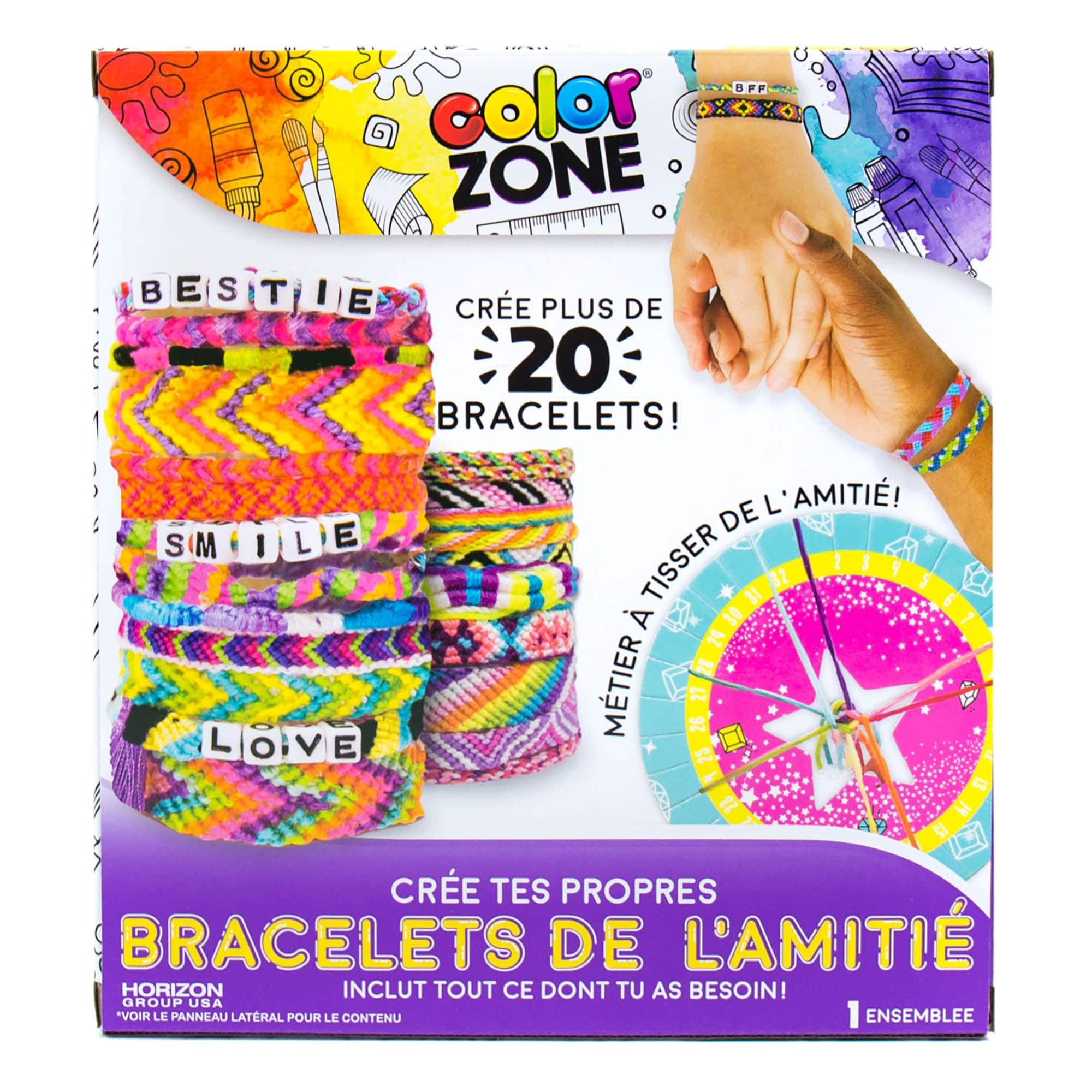 Color Zone&#xAE; Create Your Own Friendship Bracelets