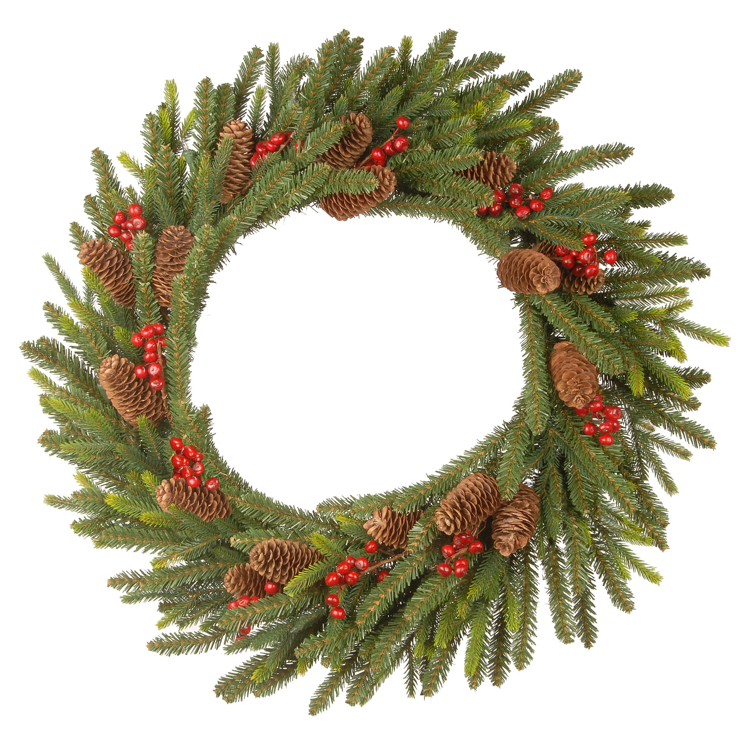 24" LED Dorchester Fir Wreath