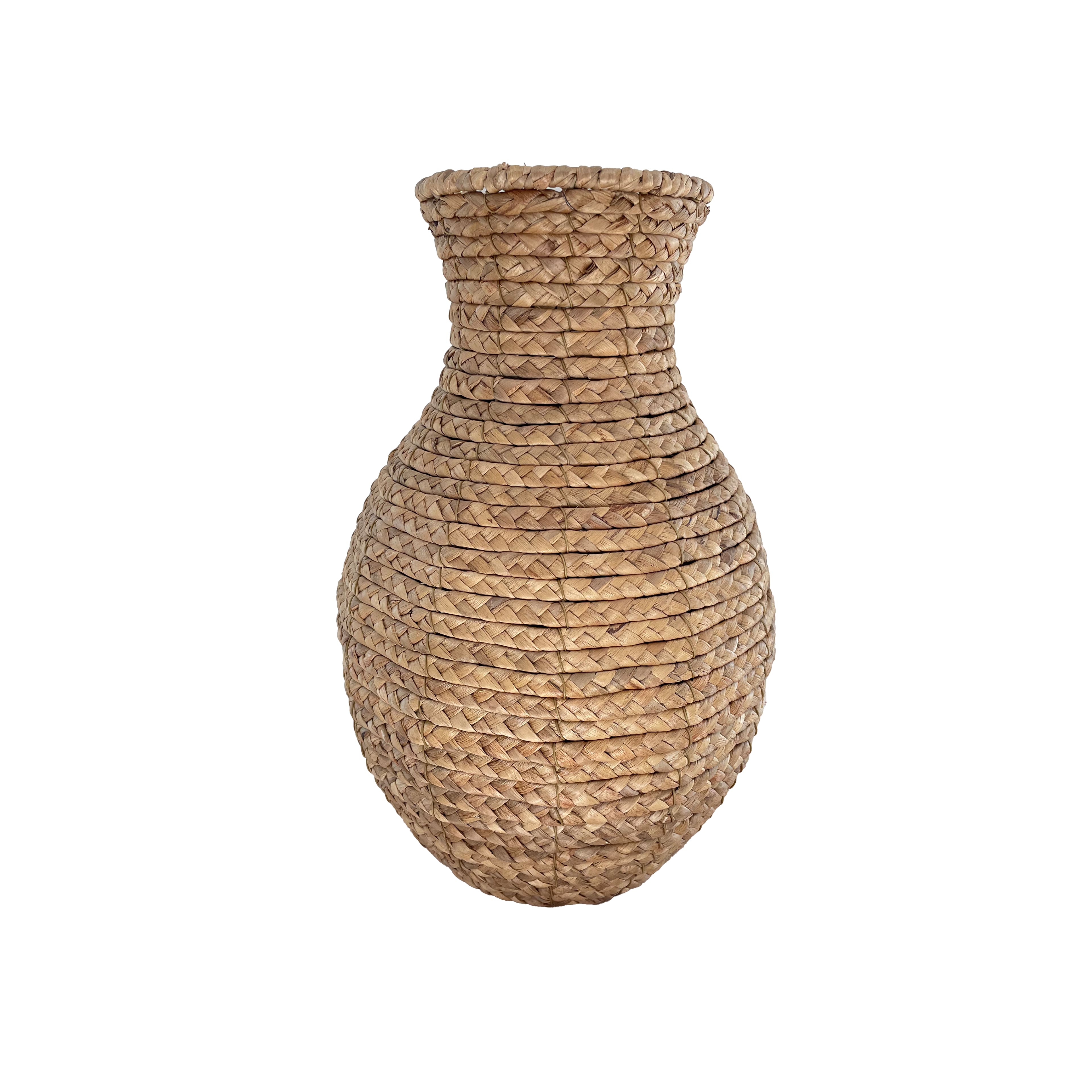 15.75" Braided Coil Water Hyacinth Vase by Ashland®