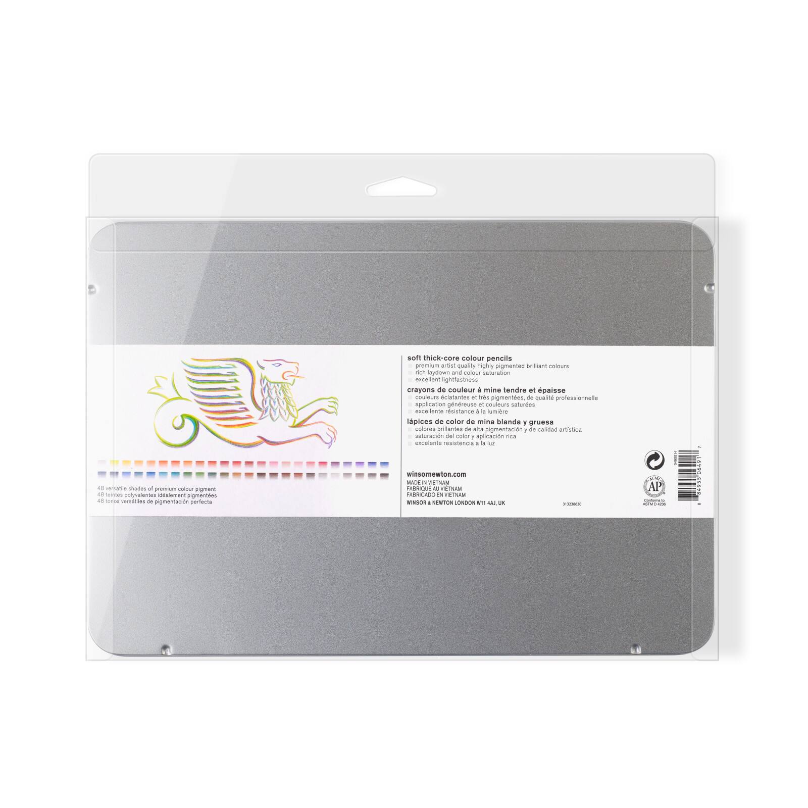 Winsor & Newton™ Studio Collection™ 48 Color Pencil Tin Set