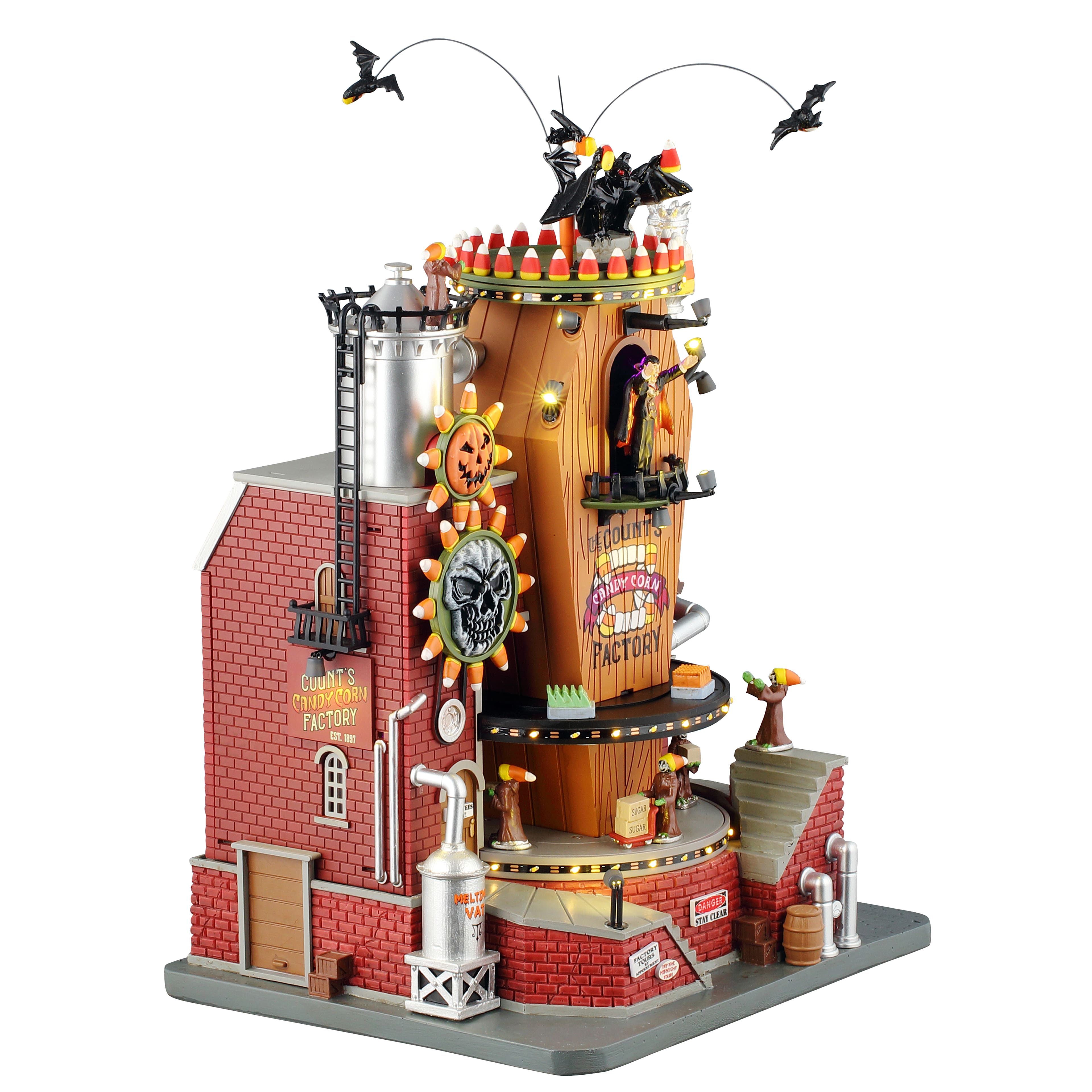 Lemax&#xAE; Spooky Town&#xAE; The Count&#x27;s Candy Corn Factory
