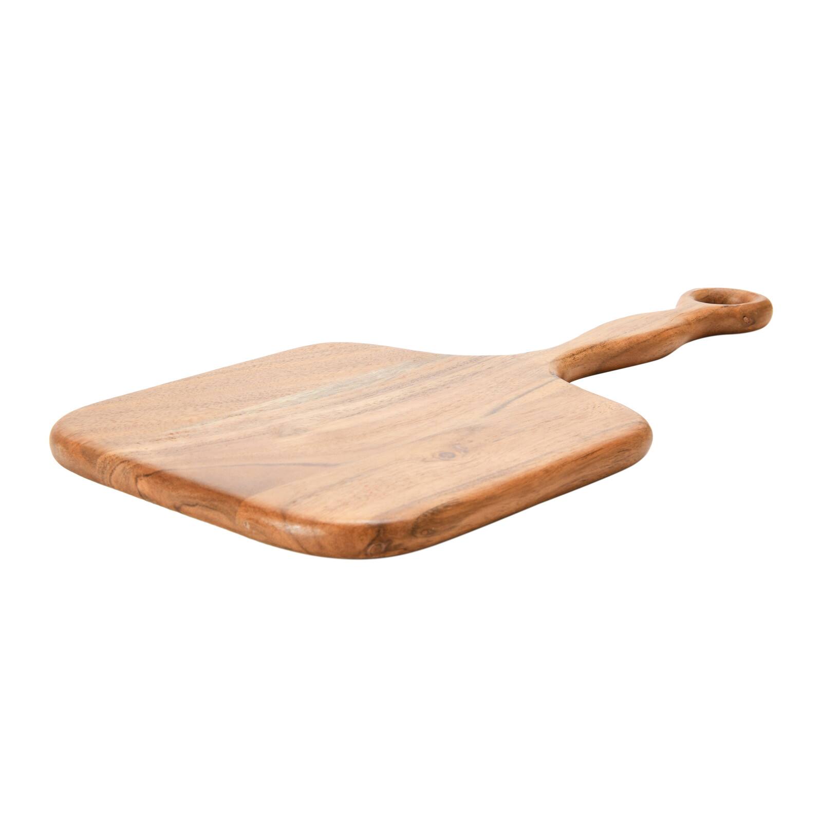 Hello Honey® Acacia Wood Cutting Board with Long Handle