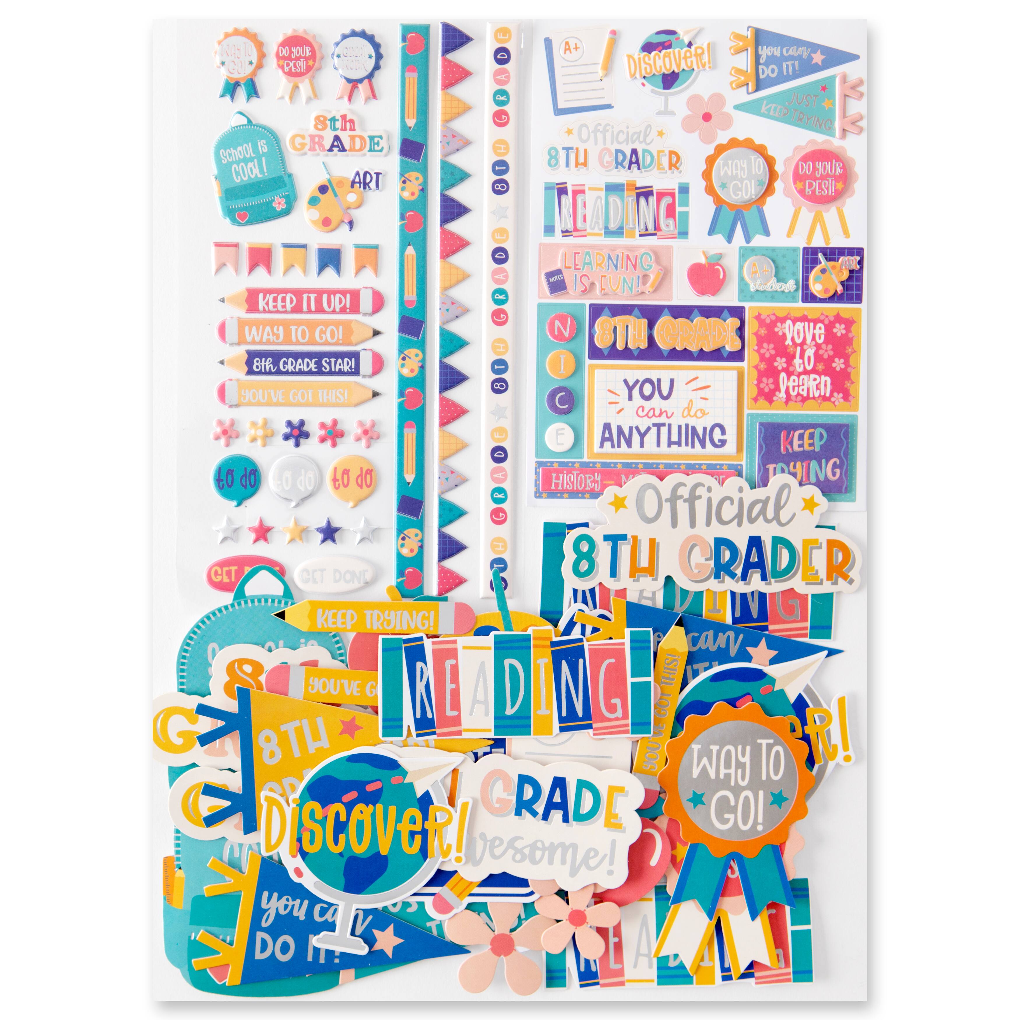 8th Grade Stickers by Recollections™