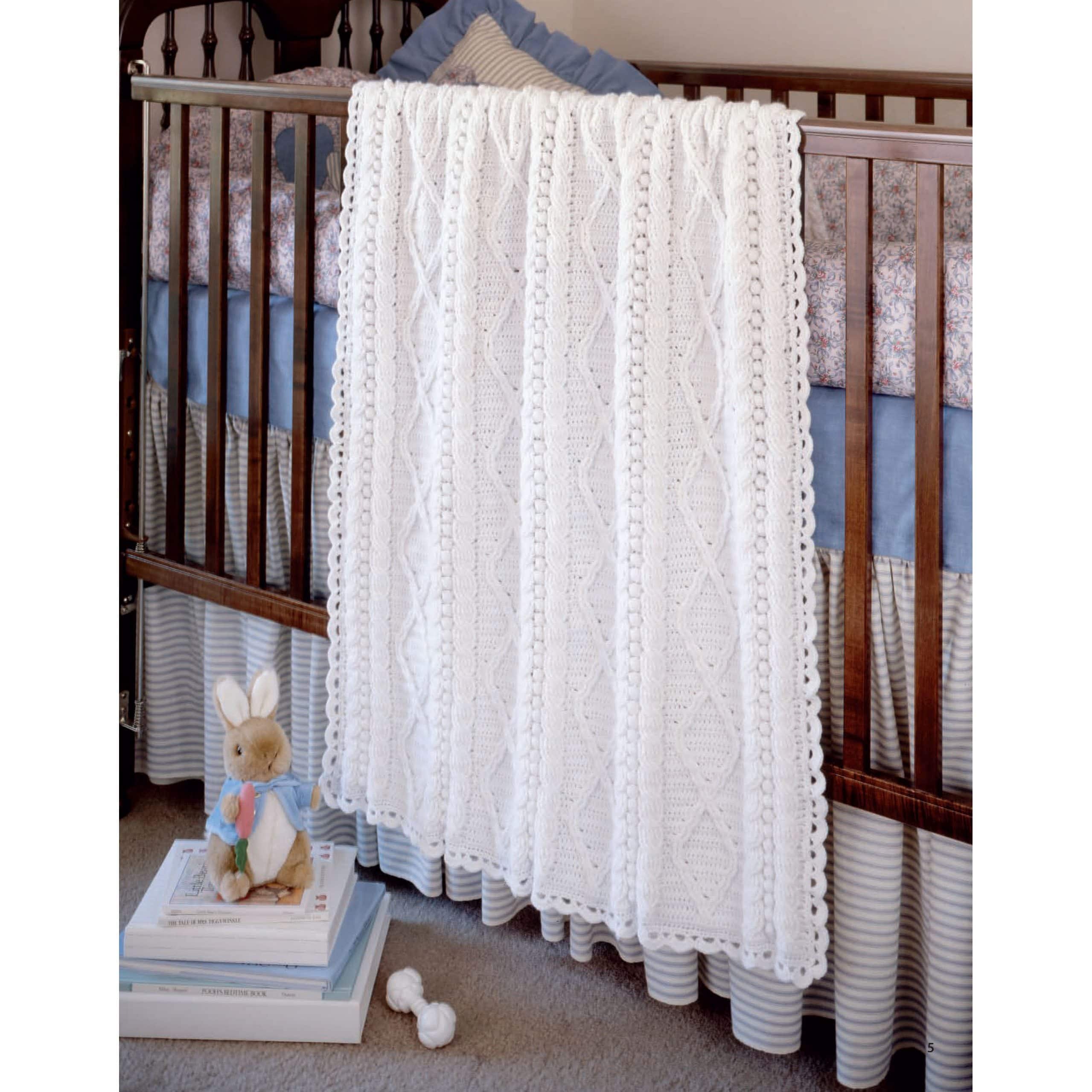Leisure Arts&#xAE; Aran Baby Afghans To Crochet Book