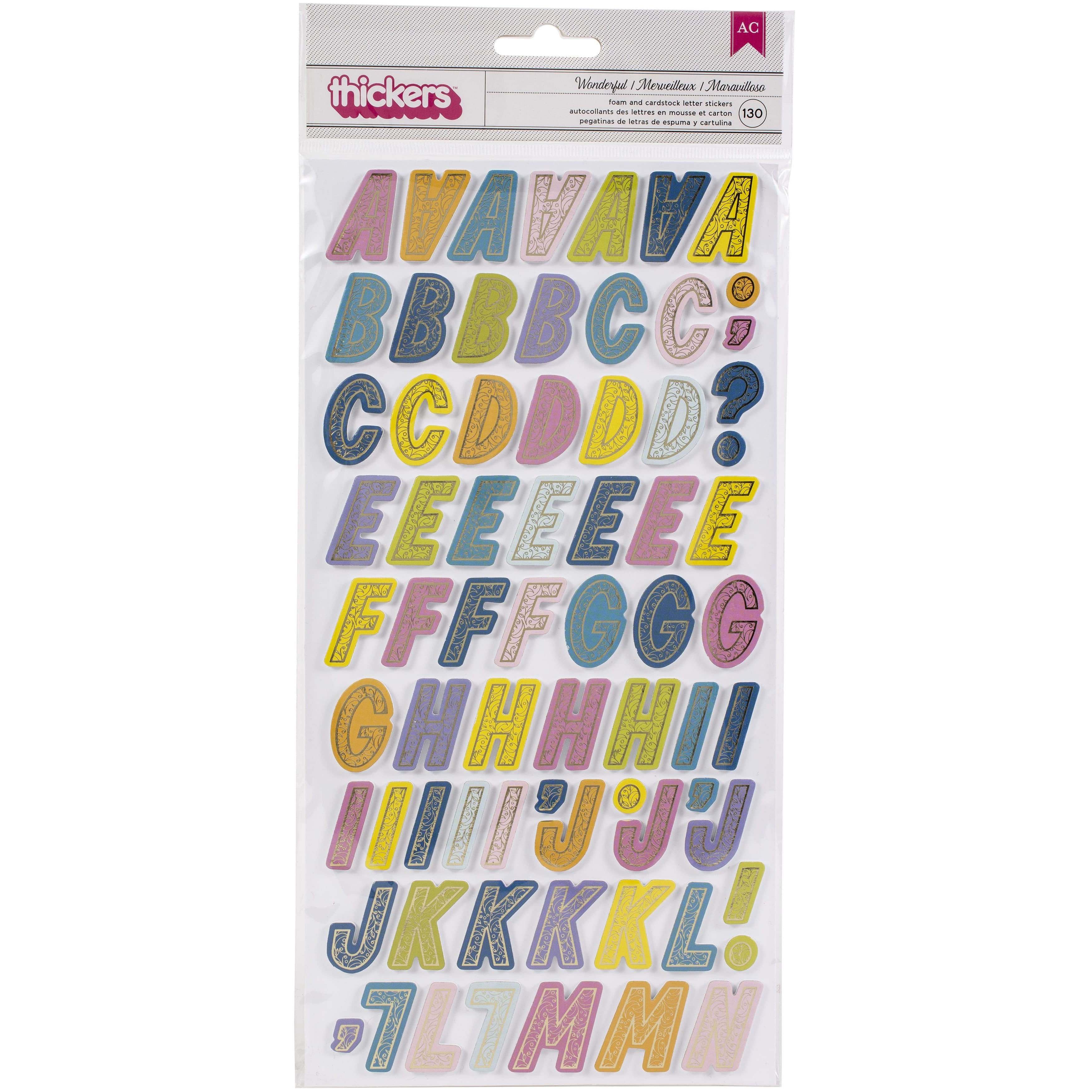 Alphabet Stickers, Personalize