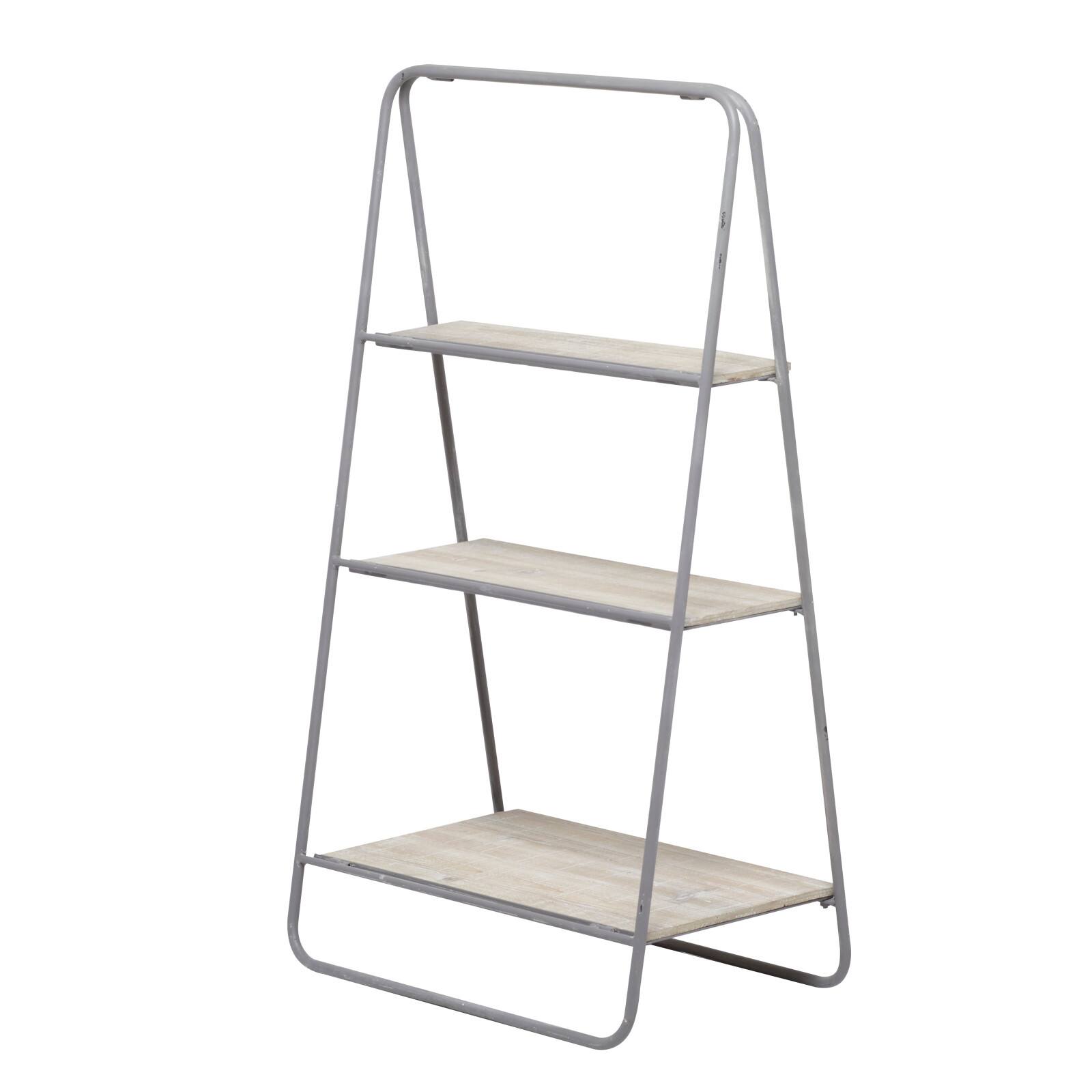 36&#x22; Iron Farmhouse Shelving Unit