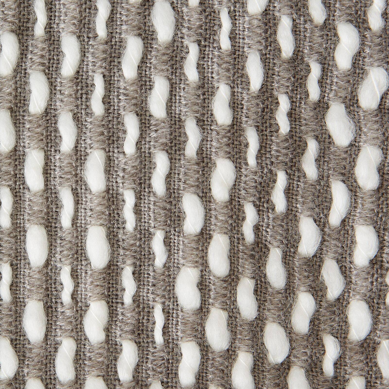 DII&#xAE; Gray &#x26; White Textured Acrylic Throw