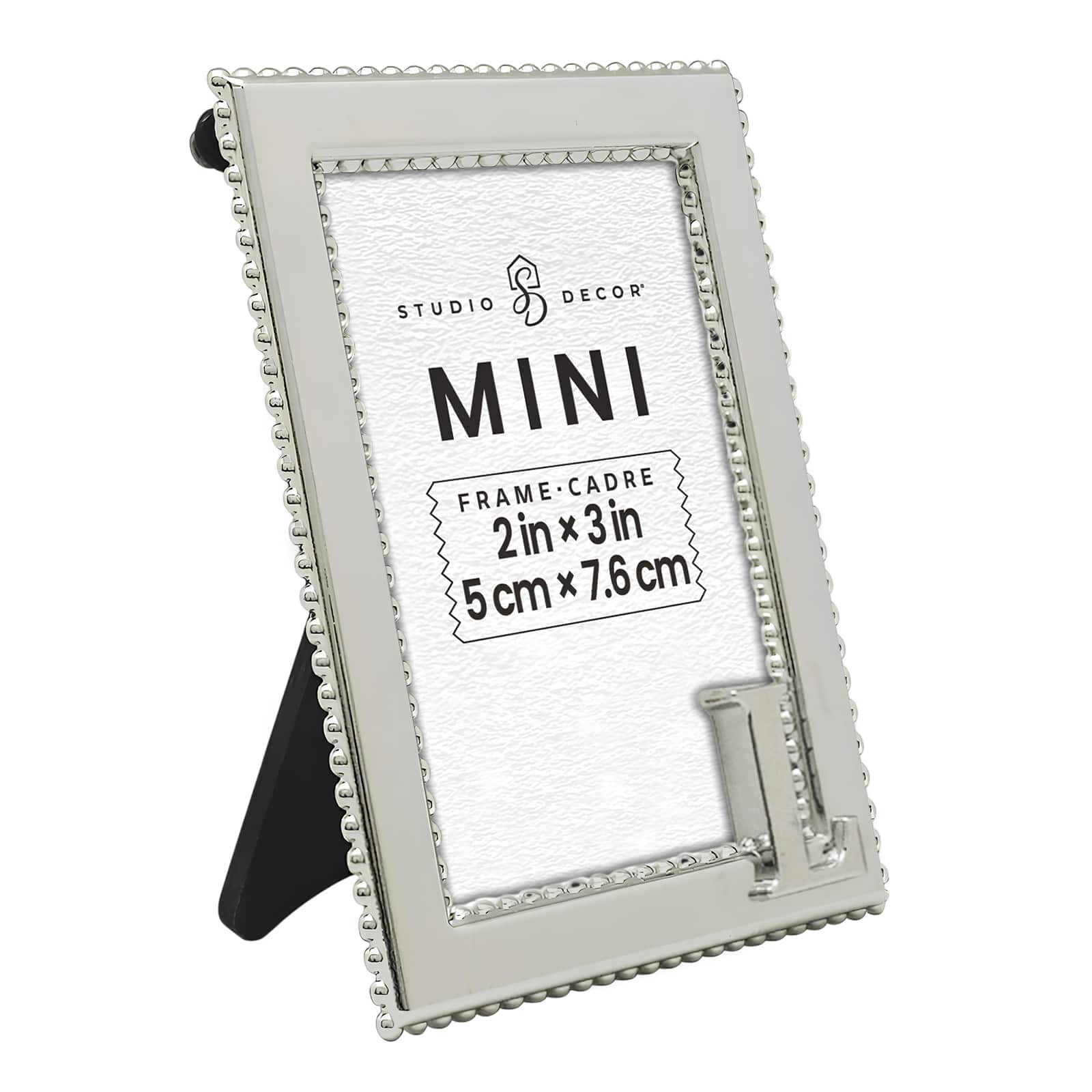 Mini Silver L Frame by Studio Décor®