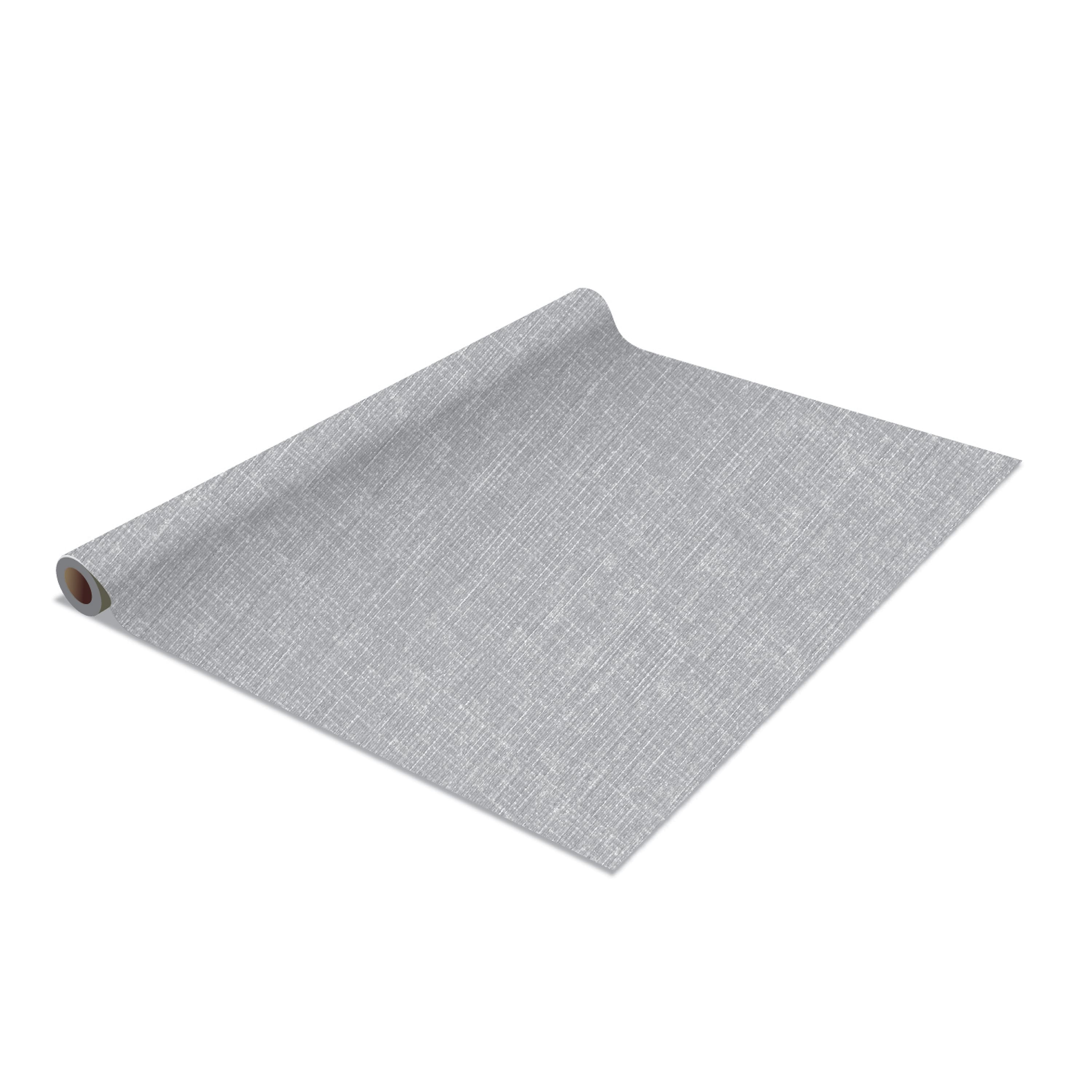 Simplify 120-in x 1-1/4-ft Grey Linen Shelf Liner in the Shelf