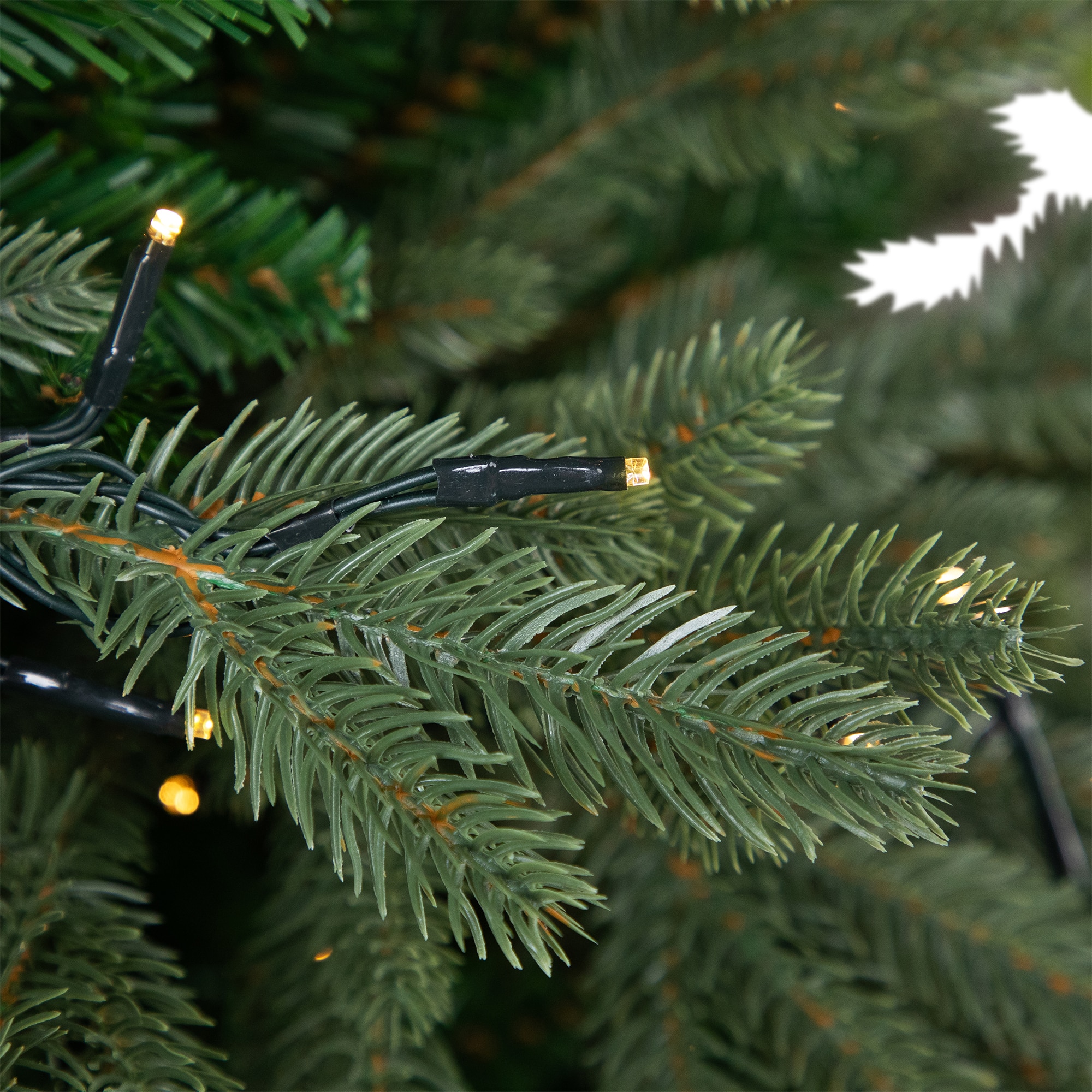 7.5ft. Pre-Lit Real Touch™ Grande Balsam Fir Artificial Christmas Tree, Dual Color LED Lights