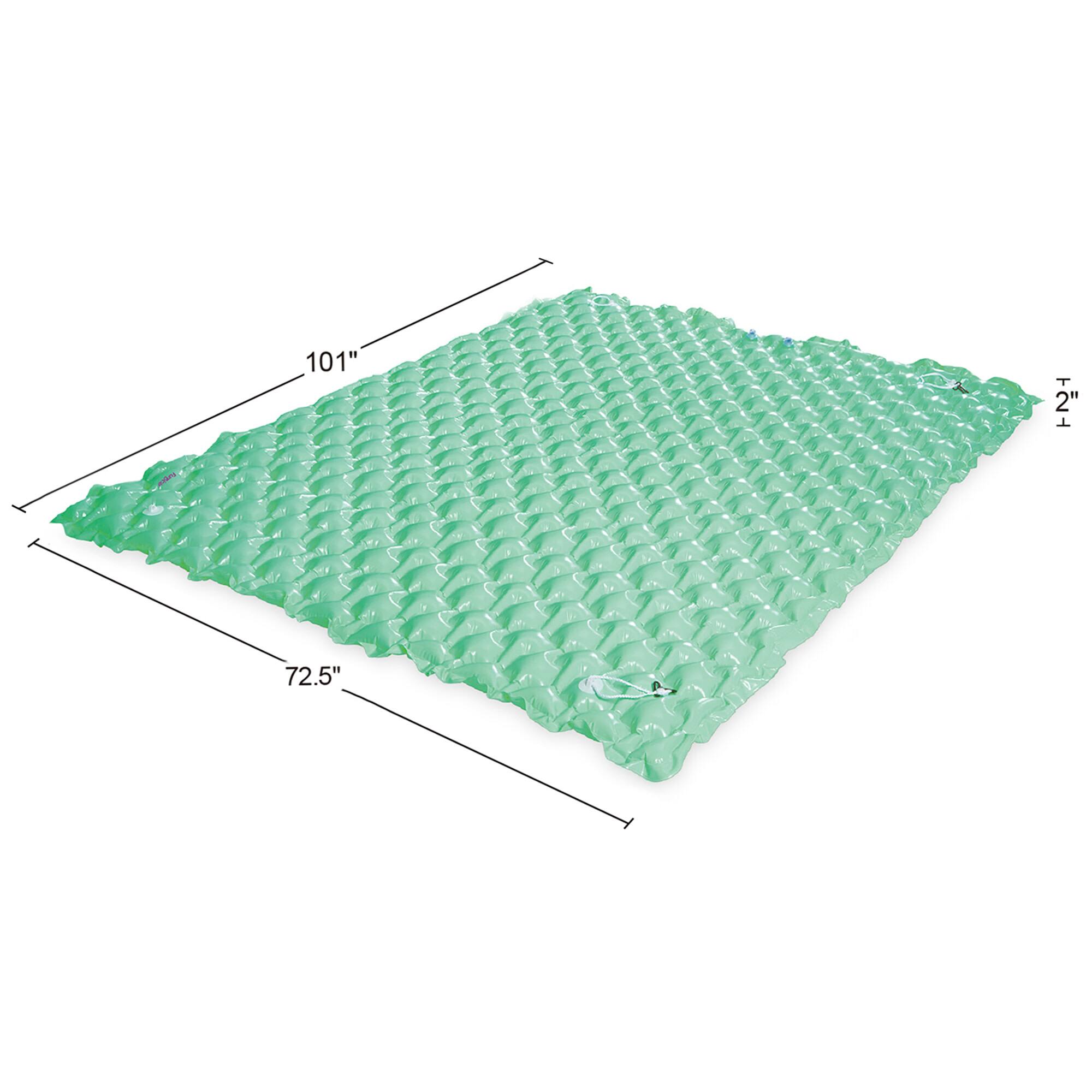 Funsicle 8ft. Fresh Mint Mega Party Mat Inflatable Water Float