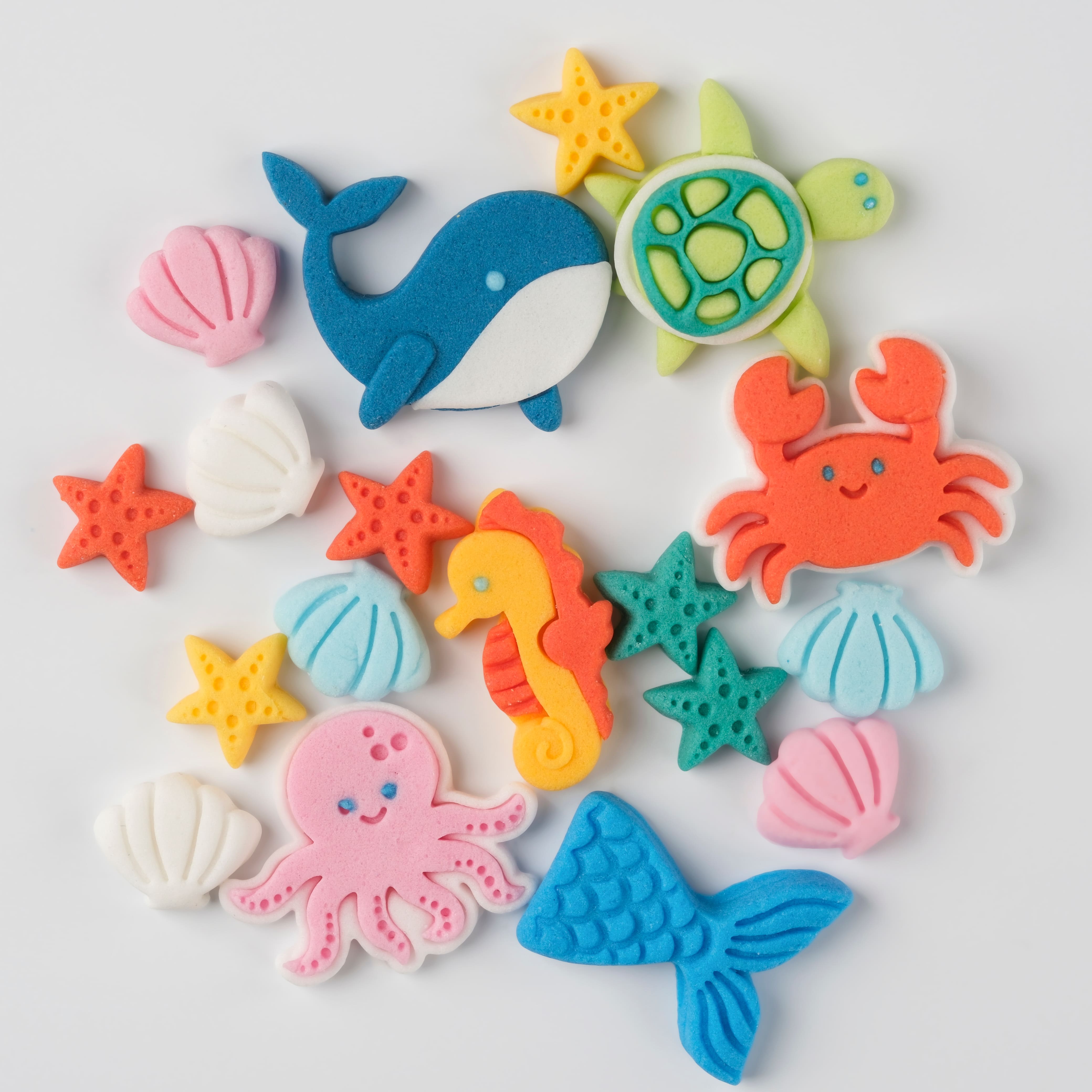 PME Cake Sweet Street&#xAE; Under the Sea Icing Decorations