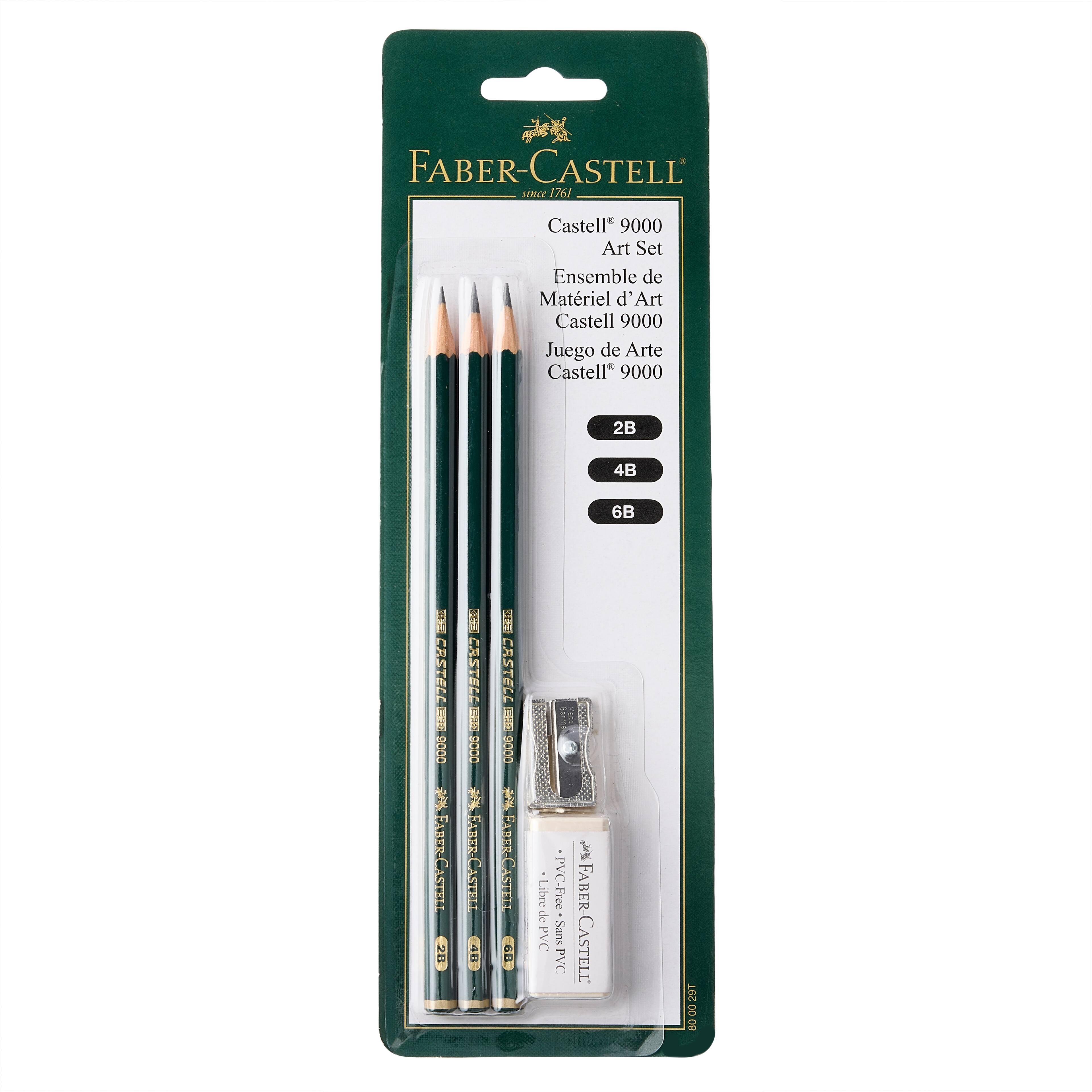6 Pack: Faber-Castell&#xAE; 9000 Art Set