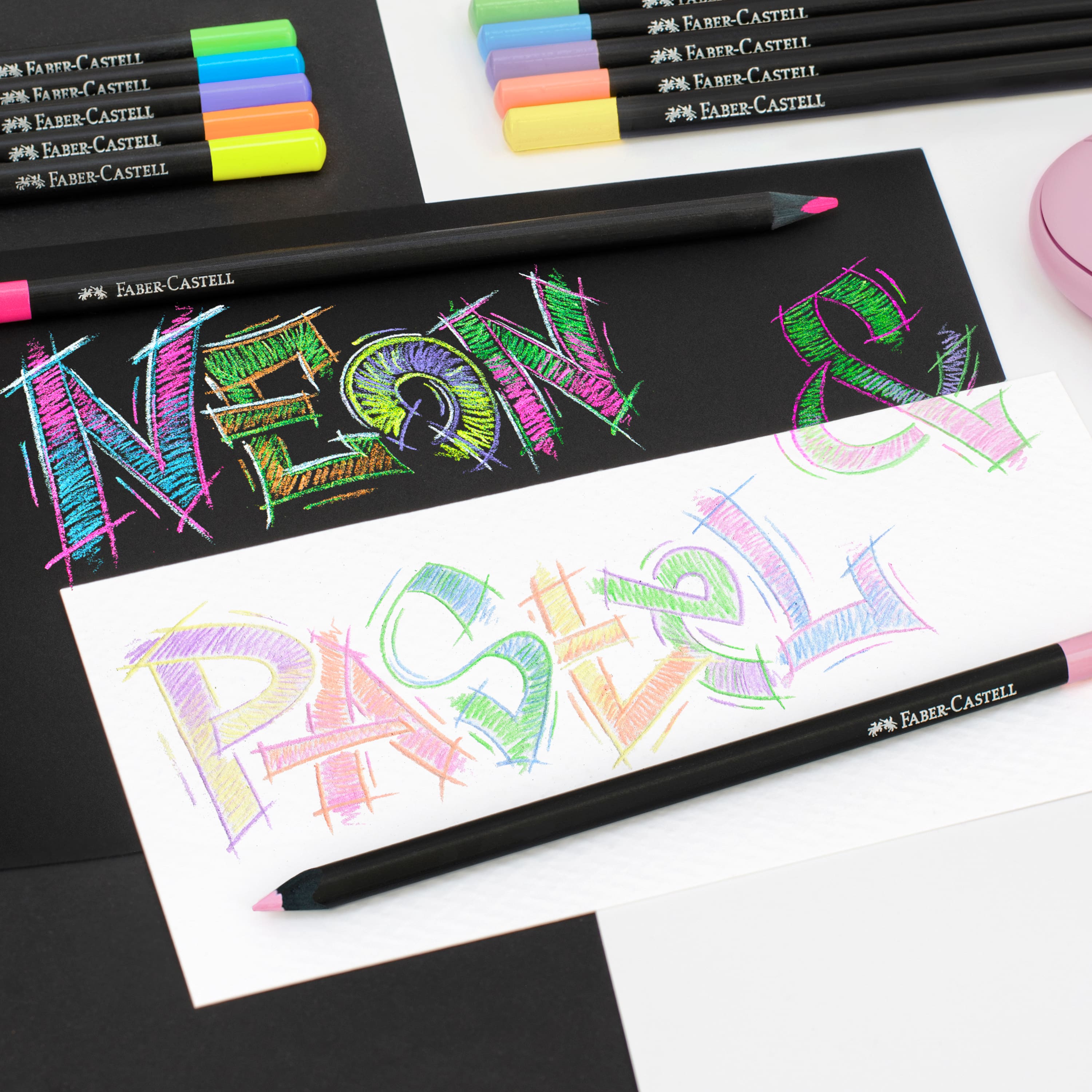 Faber-Castell&#xAE; Black Edition Pastel Coloured Pencils
