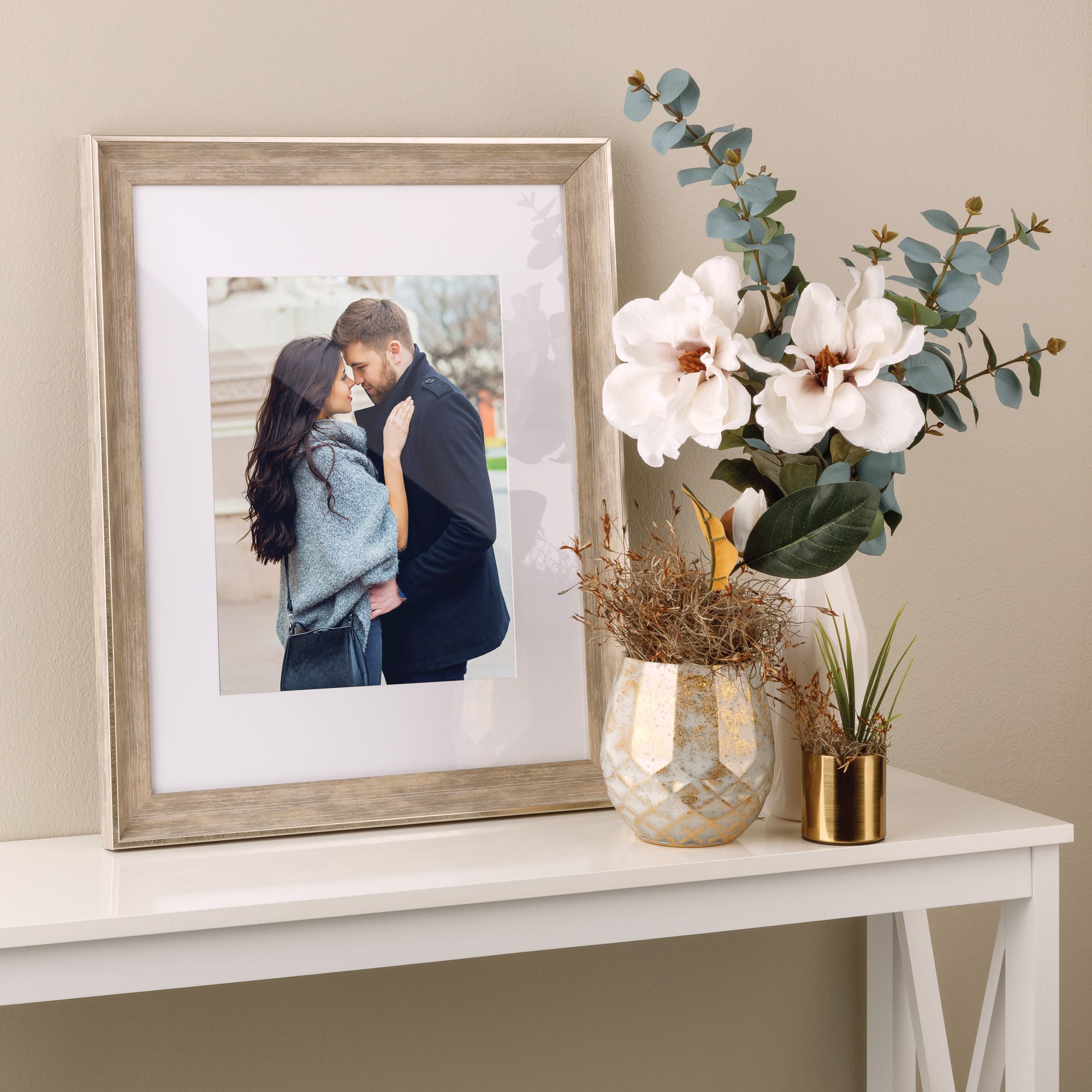 Champagne Frame With Mat By Studio D cor Michaels champagne-frame-with-mat-by-studio-d-cor-michaels