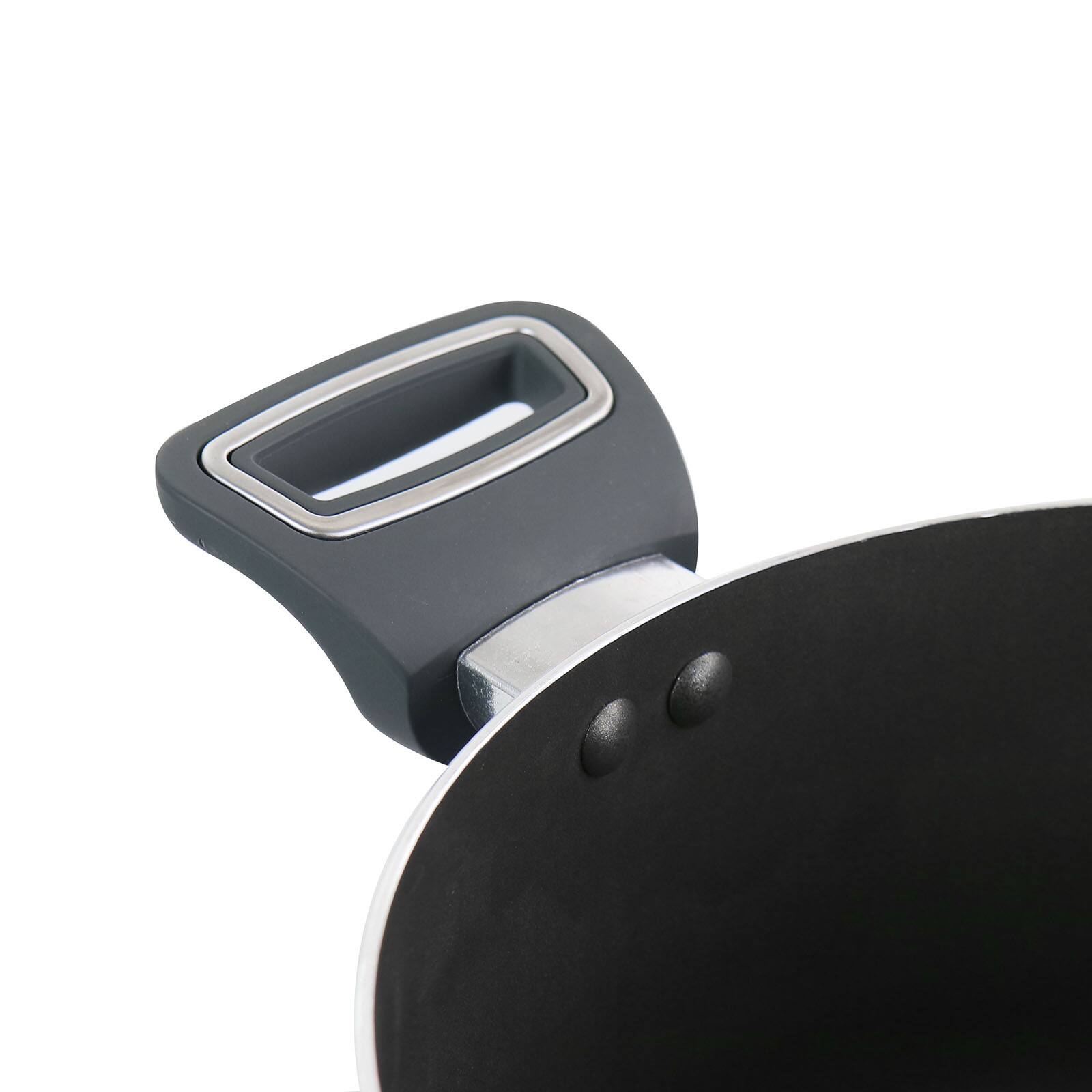 Oster 6qt. Gray Aluminum Dutch Oven