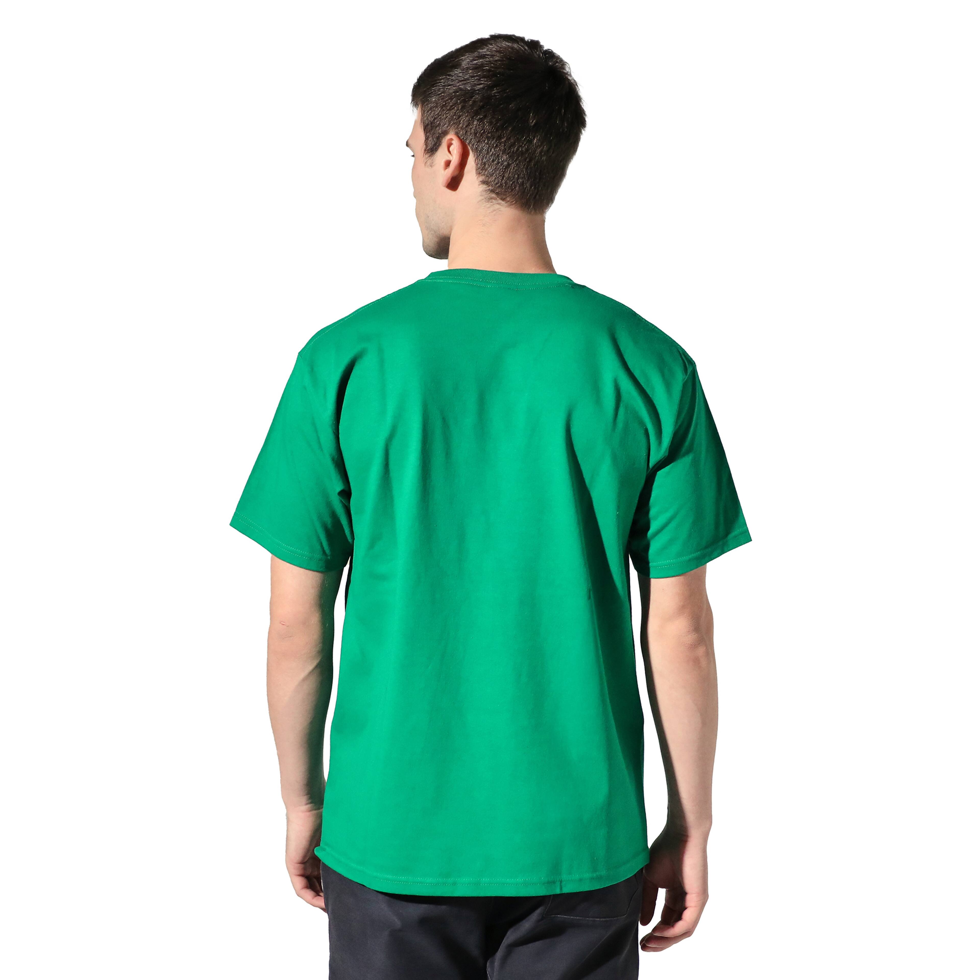 T-shirt pour adulte &#xE0; col rond Buddy the Elf OMG! Santa! vert irlandais