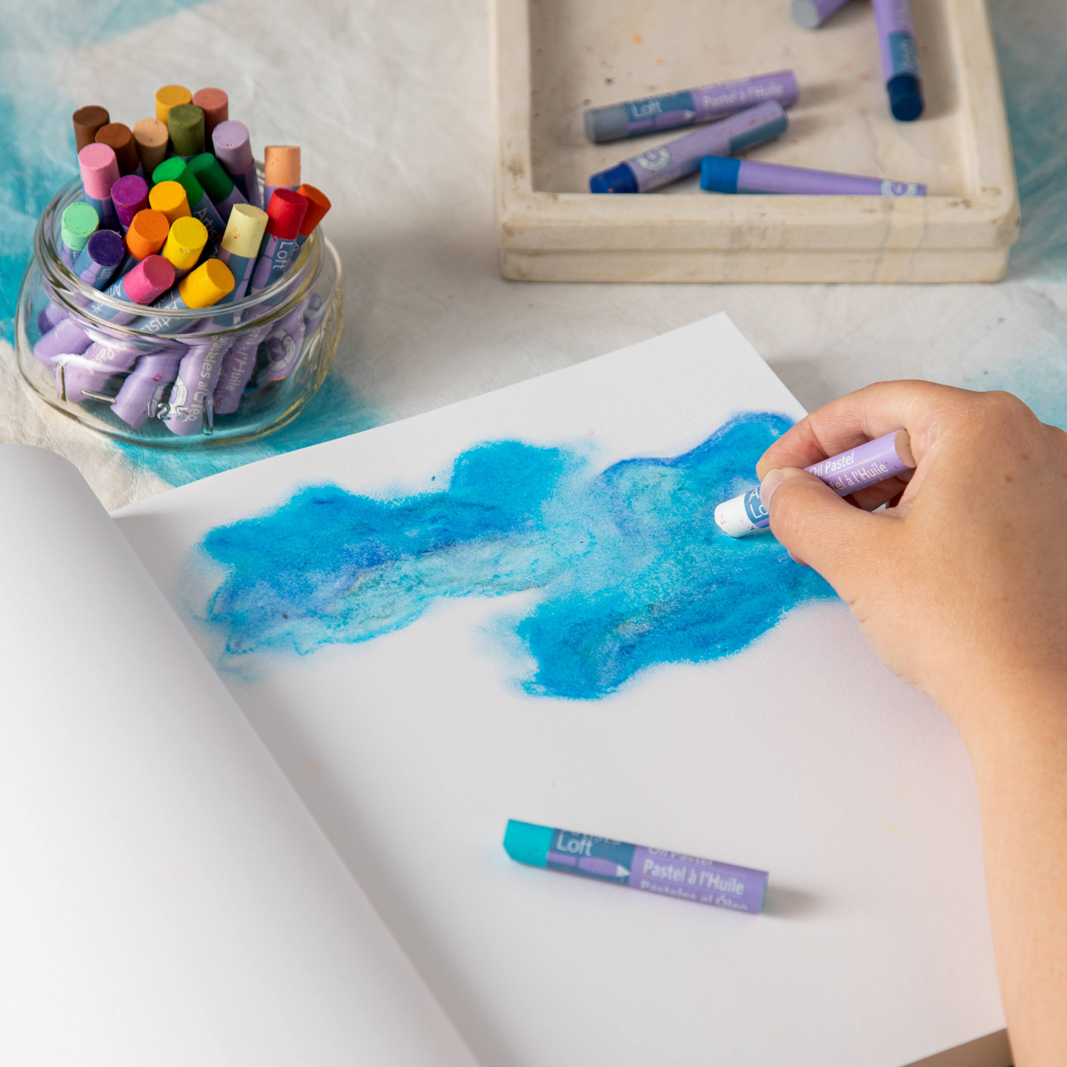 Carnet à croquis à couverture rigide se posant à plat d’Artist’s Loft