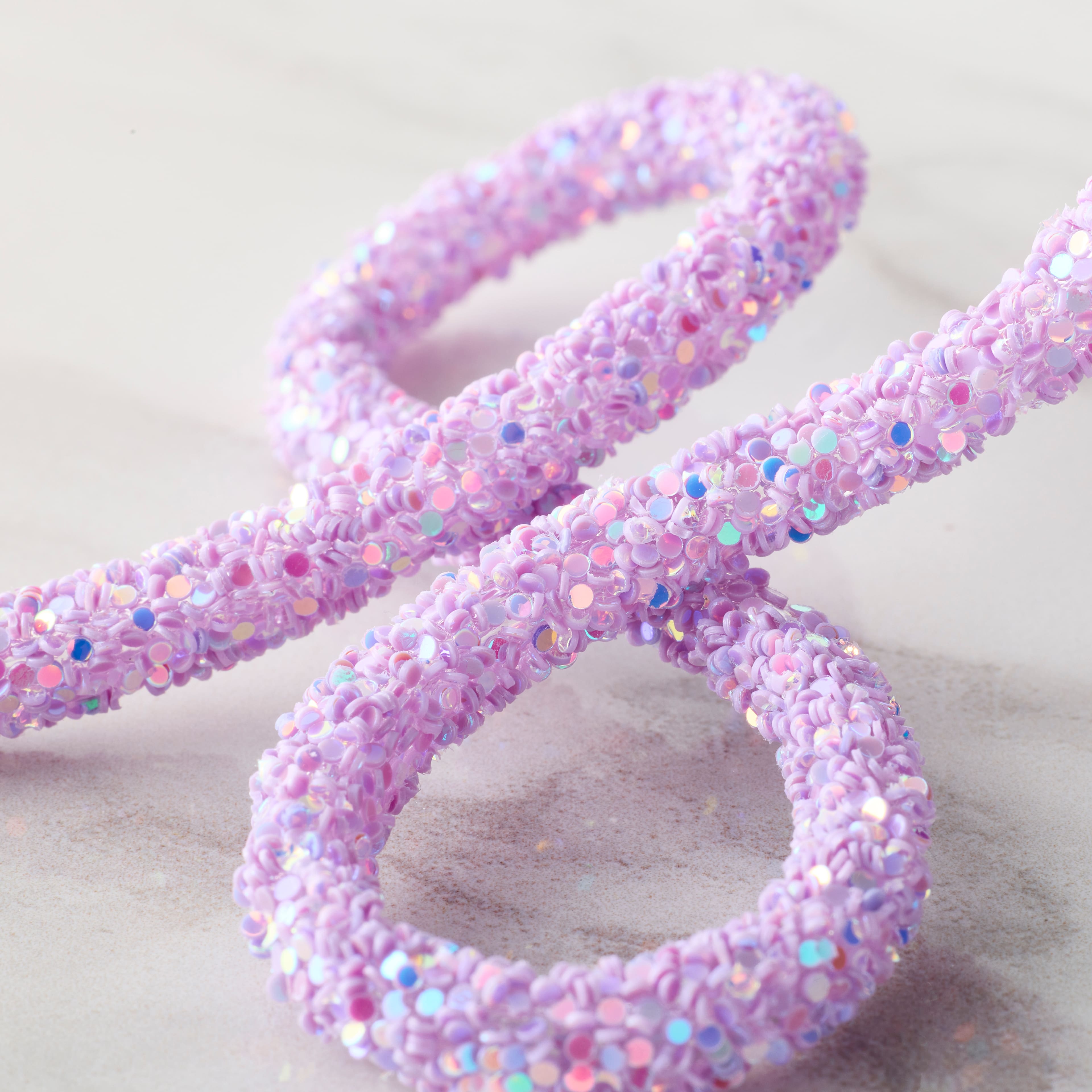 1/4" x 2yd. Glitter Rope Ribbon by Celebrate It® Classic