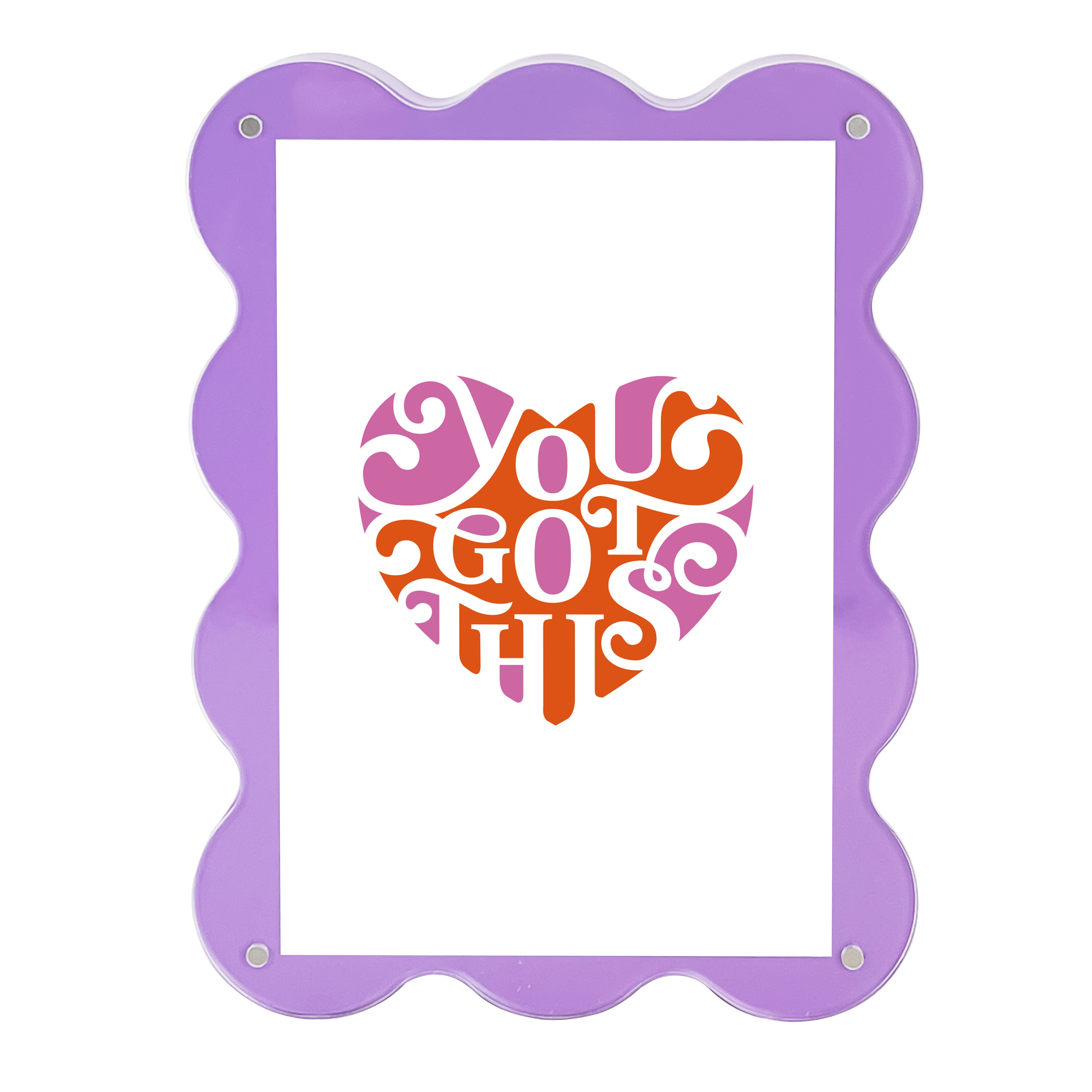 4&#x22; x 6&#x22; Retro Squiggle Block Frame by Studio D&#xE9;cor&#xAE;