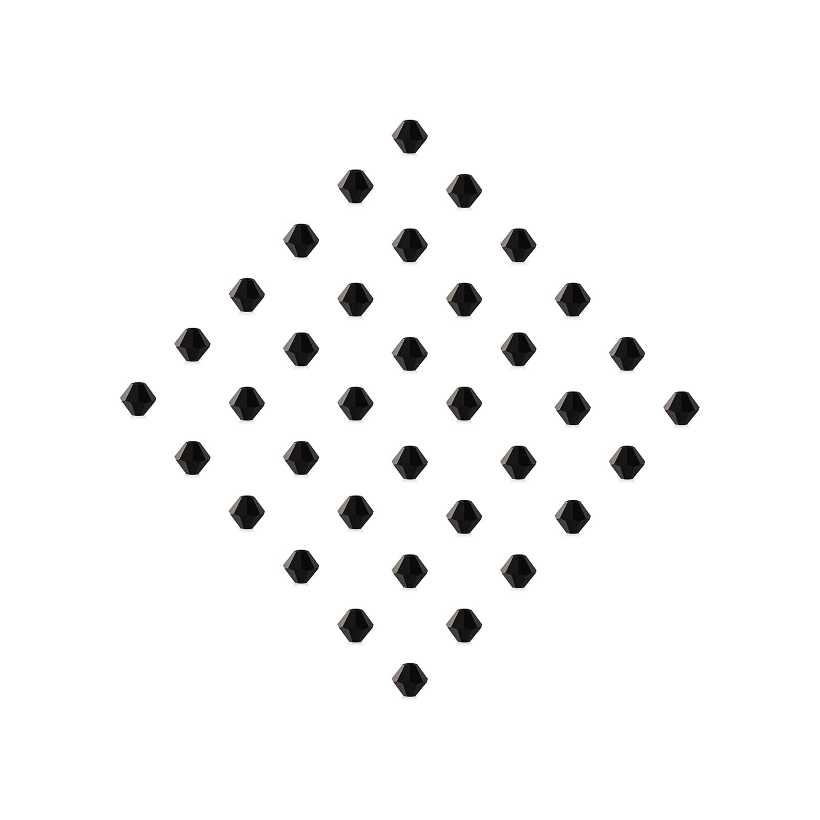 John Bead Preciosa 6mm Czech Crystal Rondelle Beads, 36ct.