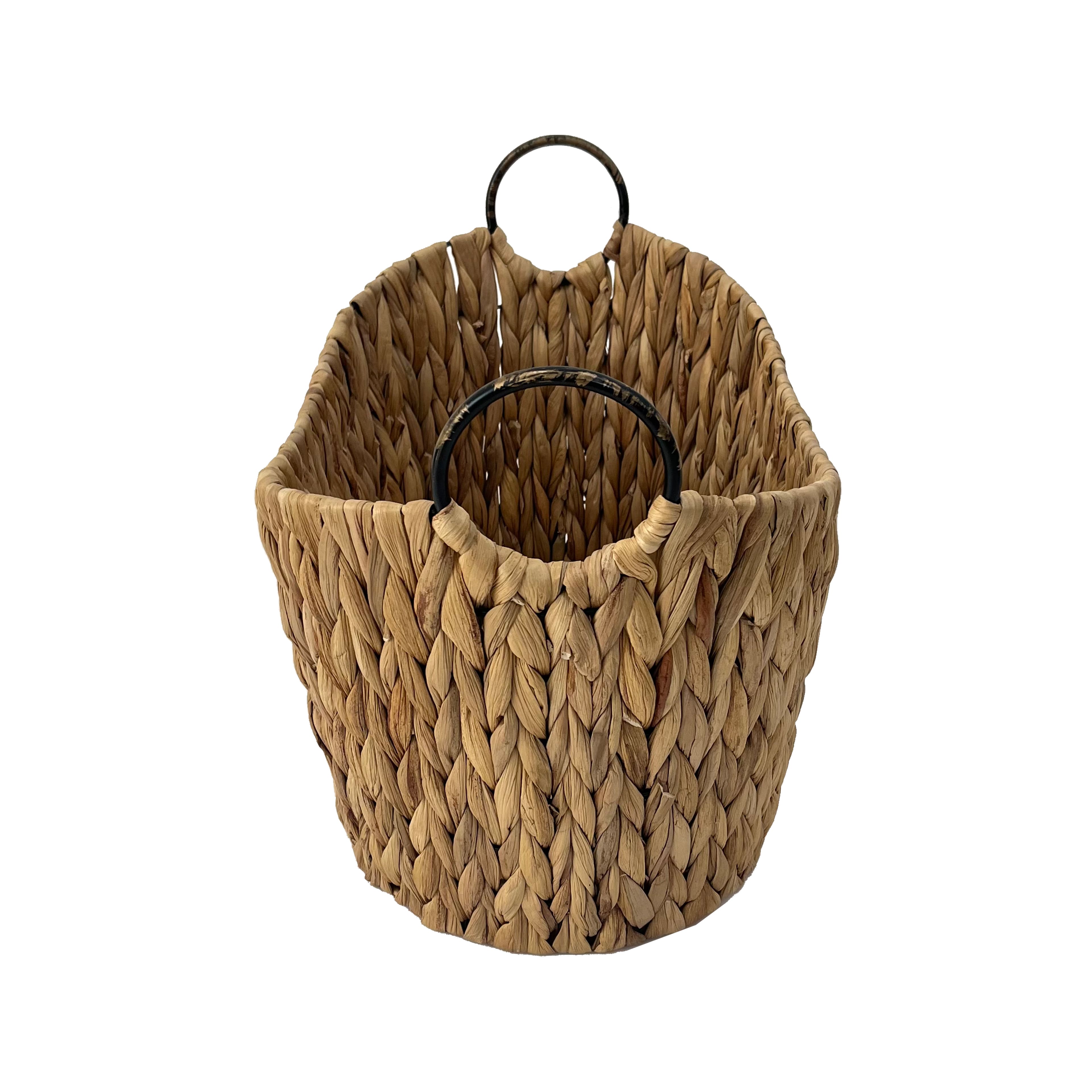 Large Water Hyacinth Basket with Handles by Ashland&#xAE;