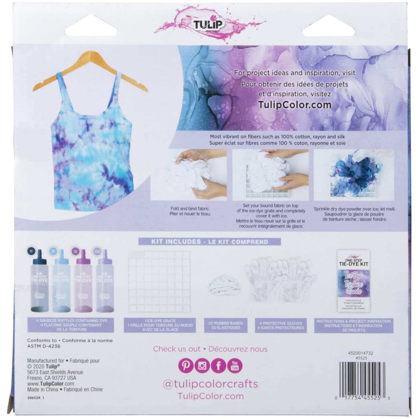 Tulip&#xAE; Ice Dye One-Step Tie-Dye Kit