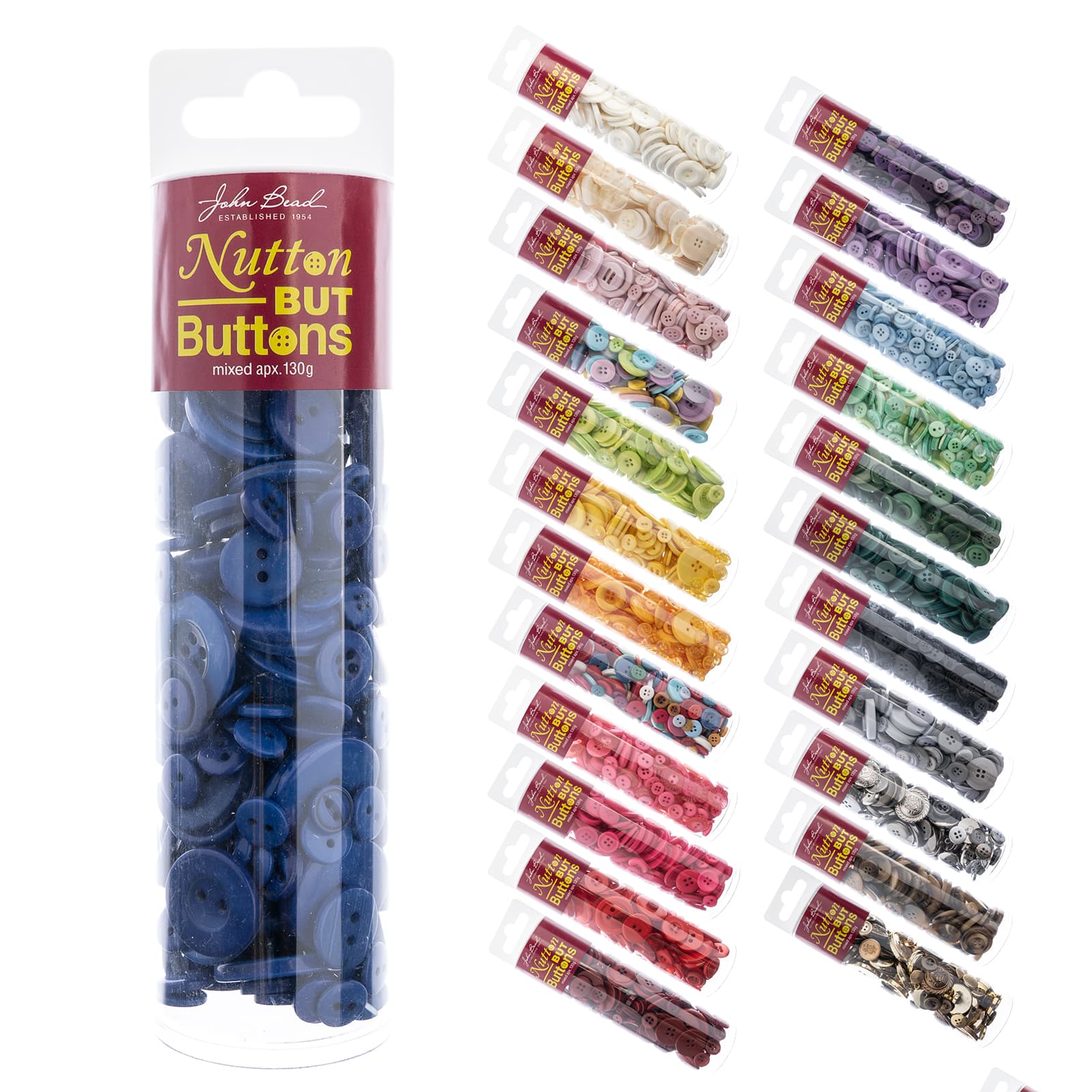John Bead Nutton but Buttons Mixed Collection