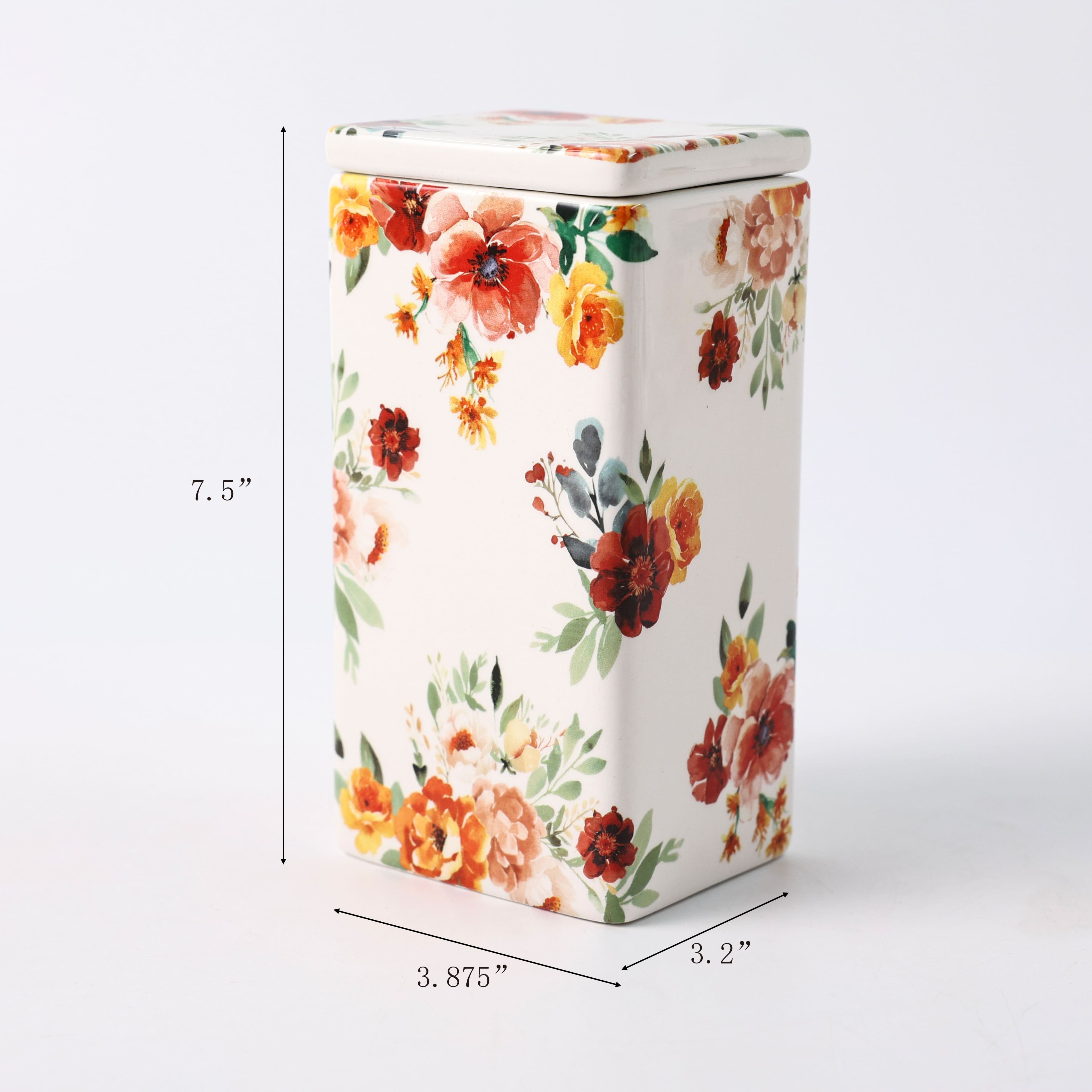 7.5&#x22; Floral Fall Canister by Ashland&#xAE;