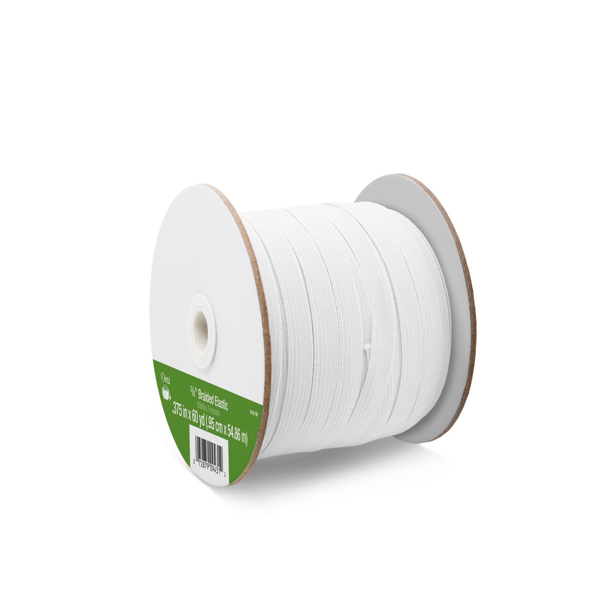 Dritz® 3/8" White Braided Elastic