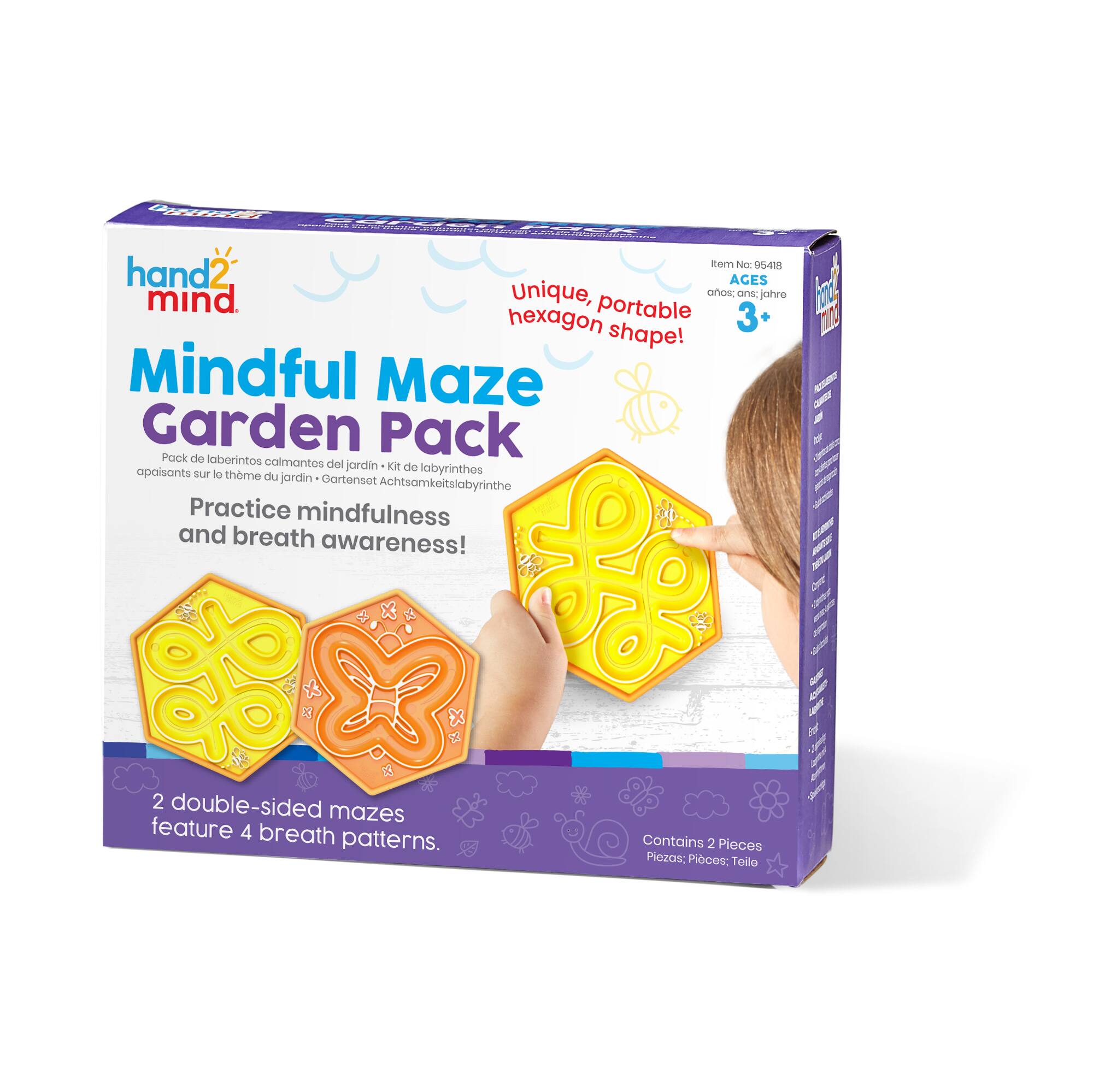 hand2mind Mindful Maze Garden Pack