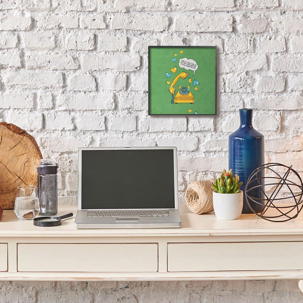 Stupell Industries Make My Day Wall Art in Black Frame