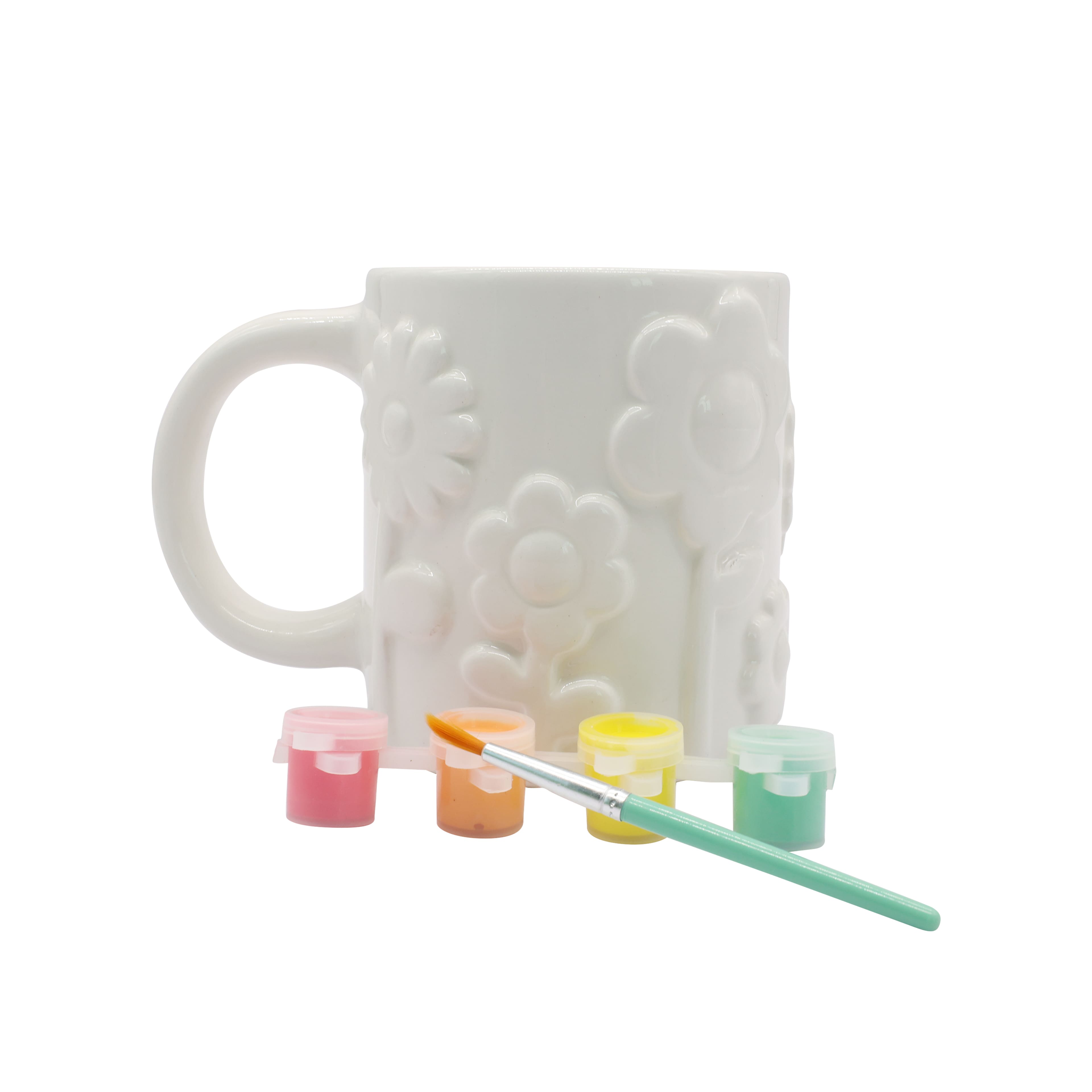 Ceramic Flower Mug Kit by Creatology™