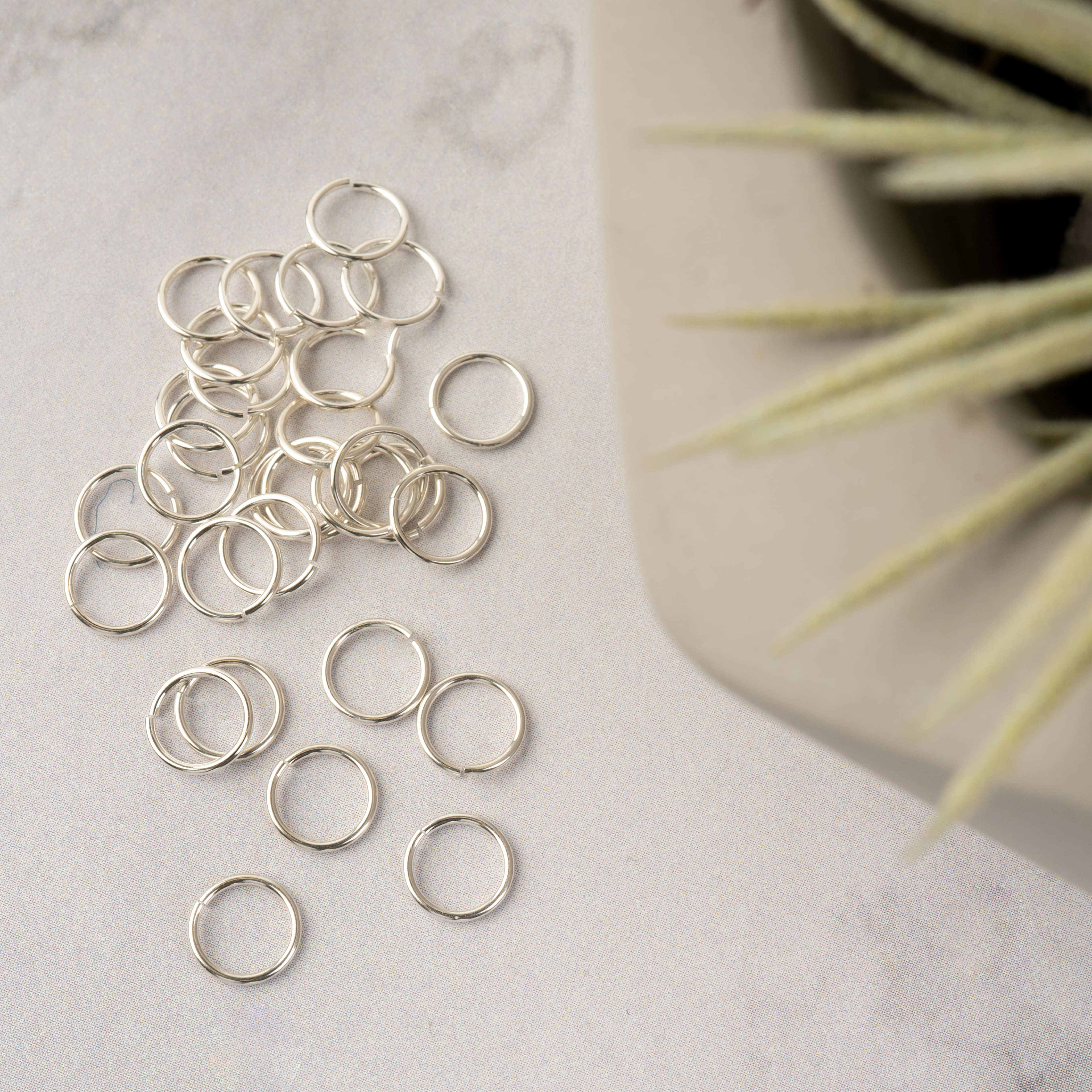 Sterling Silver Jump Rings, 30ct. by Bead Landing&#x2122;