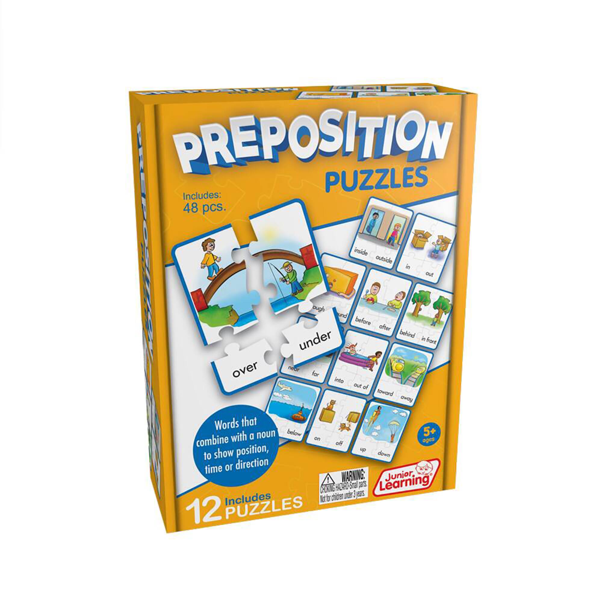 Junior Learning&#xAE; Preposition Puzzles