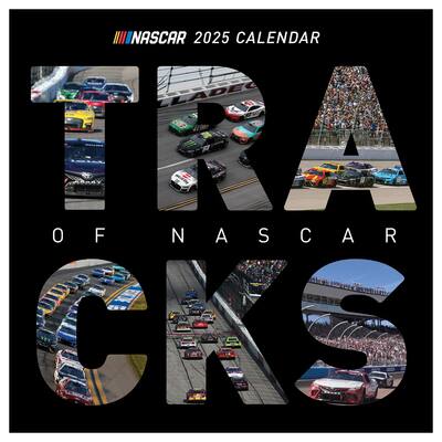 TF Publishing 2025 Nascar Tracks Wall Calendar | Michaels