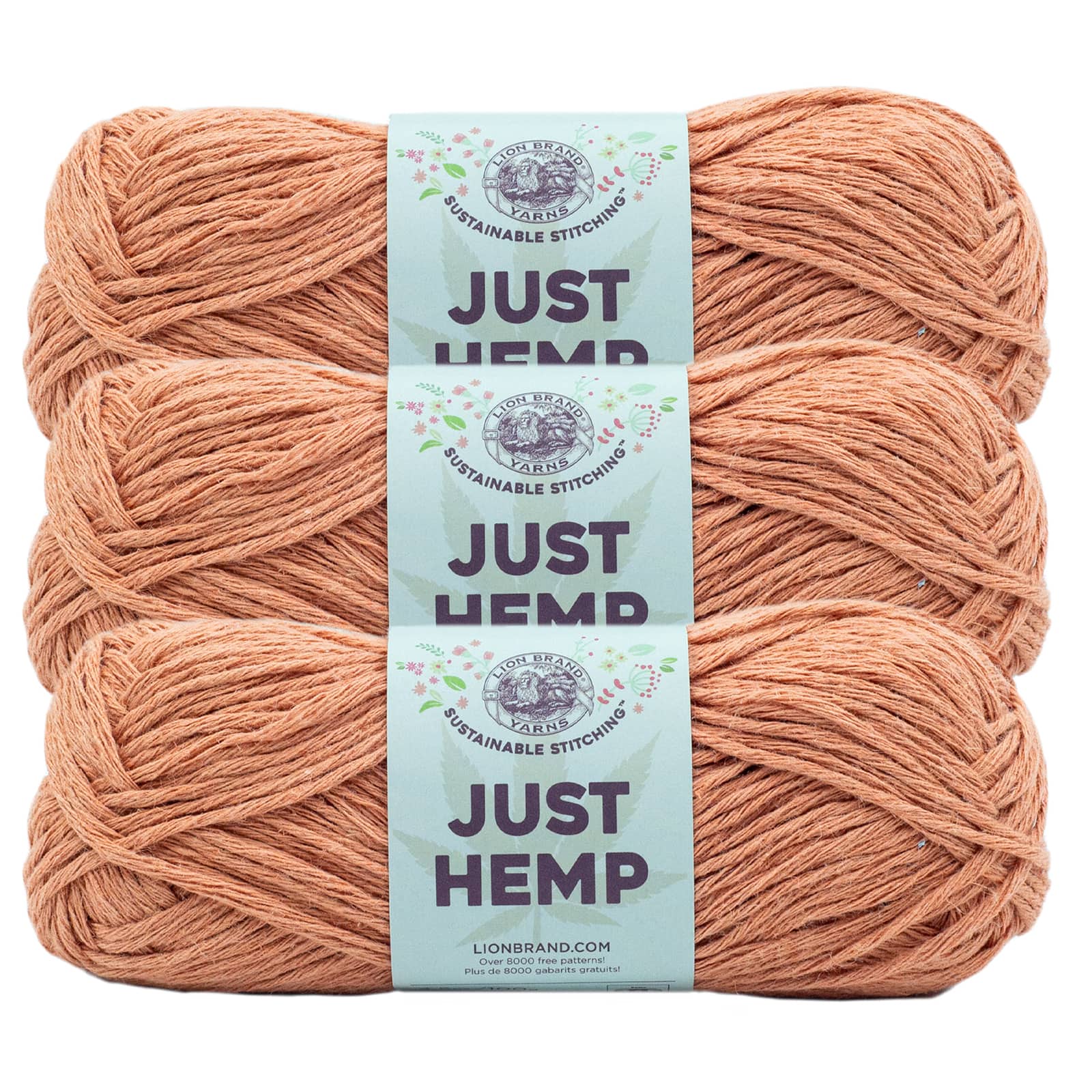 3 Pack Lion Brand&#xAE; Just Hemp Yarn