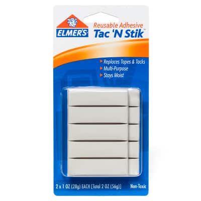 Elmer's E1531 Poster Tack Reusable Adhesive, 2 oz,Blue : : Tools &  Home Improvement