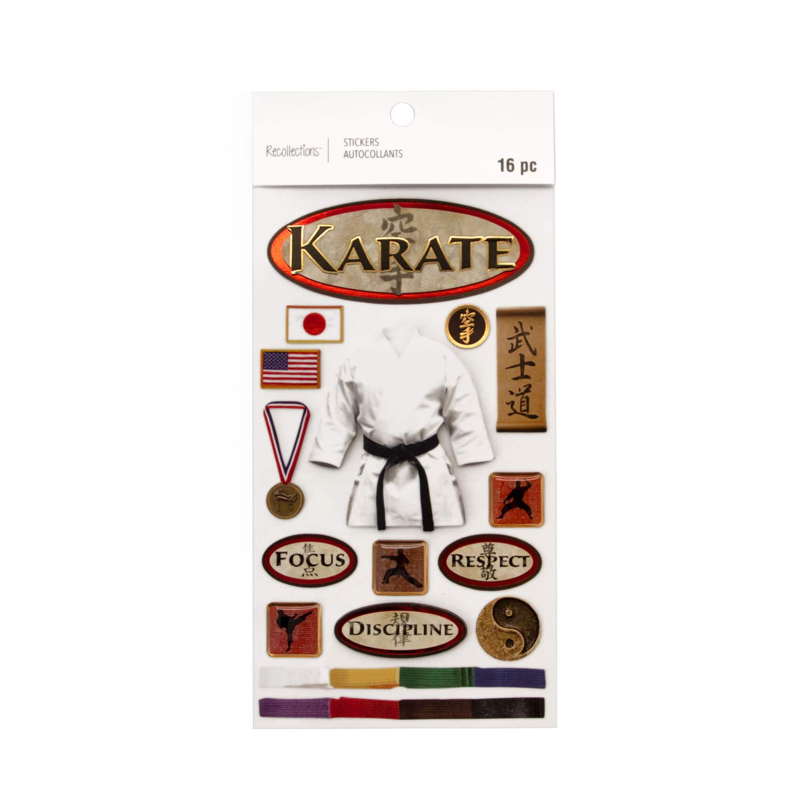 Karate Stickers by Recollections&#x2122;