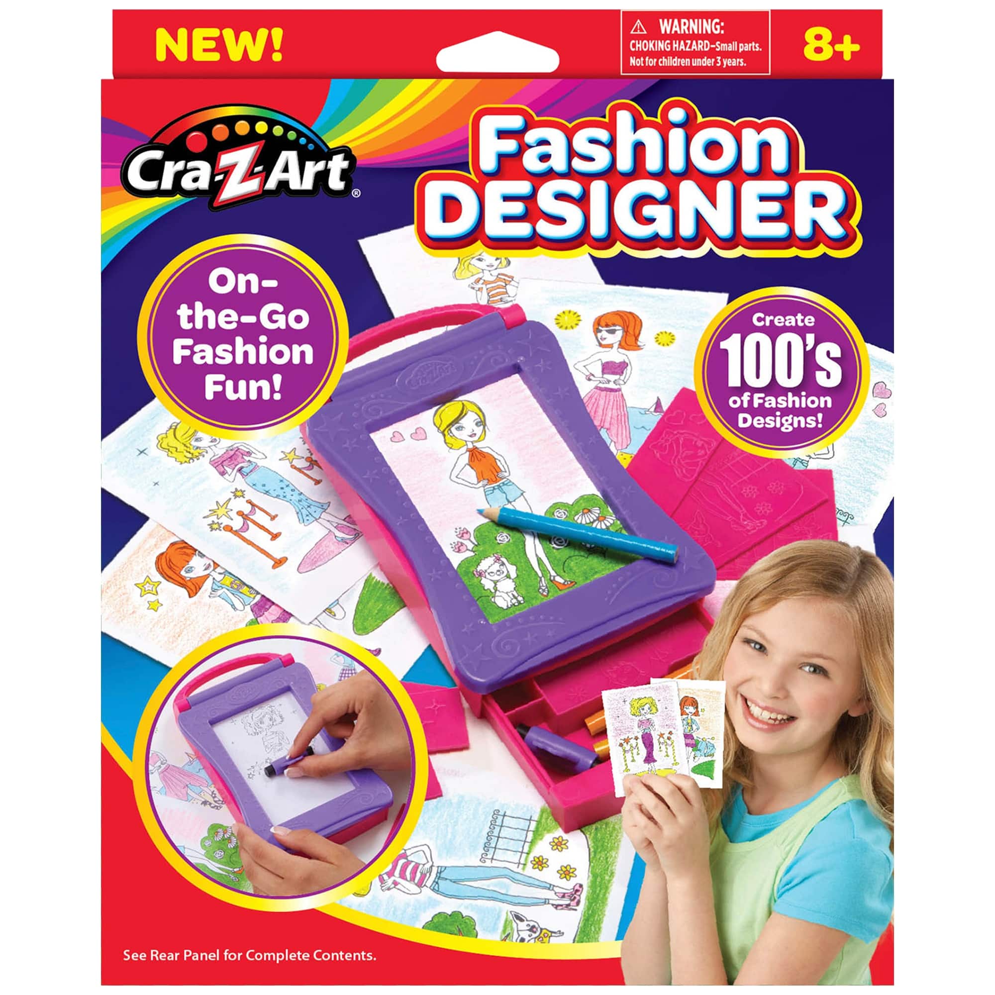 Fashion Design Kit For Girls - Creativity Diy Arts & Crafts Kit Sewing Kit  For Kids Learning Toys-yujia