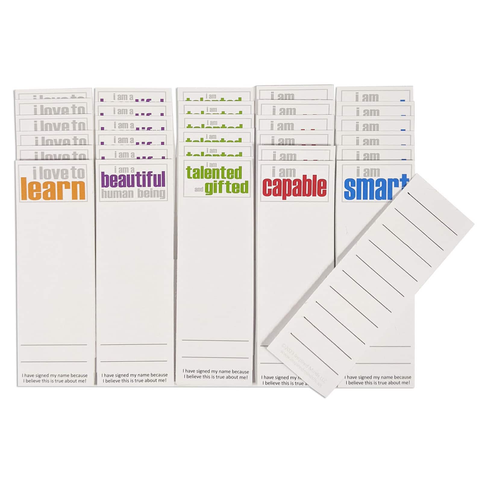 Inspired Minds Self-Esteem Booster Set, Page Keepers, 6 Each of 5 Titles