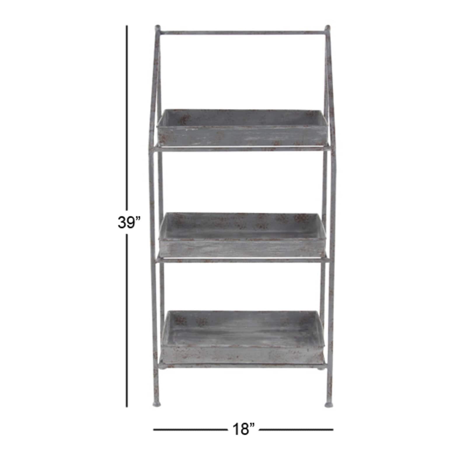 3.2ft. Metal Farmhouse Plantstand